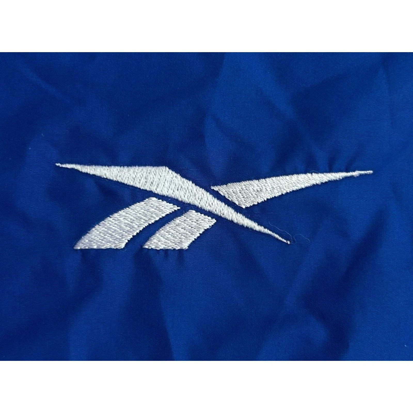 Reebok VINTAGE Reebok Windbreaker Jacket Mens L Blue 2000s 90s Lightweight Zip Pockets NWT Deadstock Size US L / EU 52-54 / 3 - 5 Thumbnail