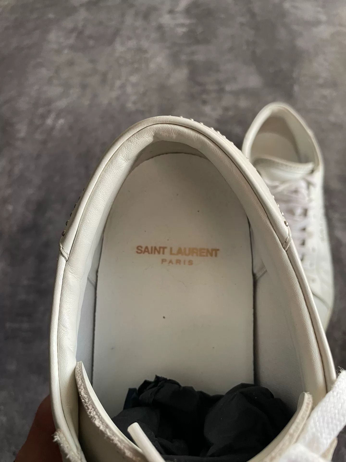 Other saint laurent white low-top sneakers with studs. Size US 10 / EU 43 - 6 Thumbnail