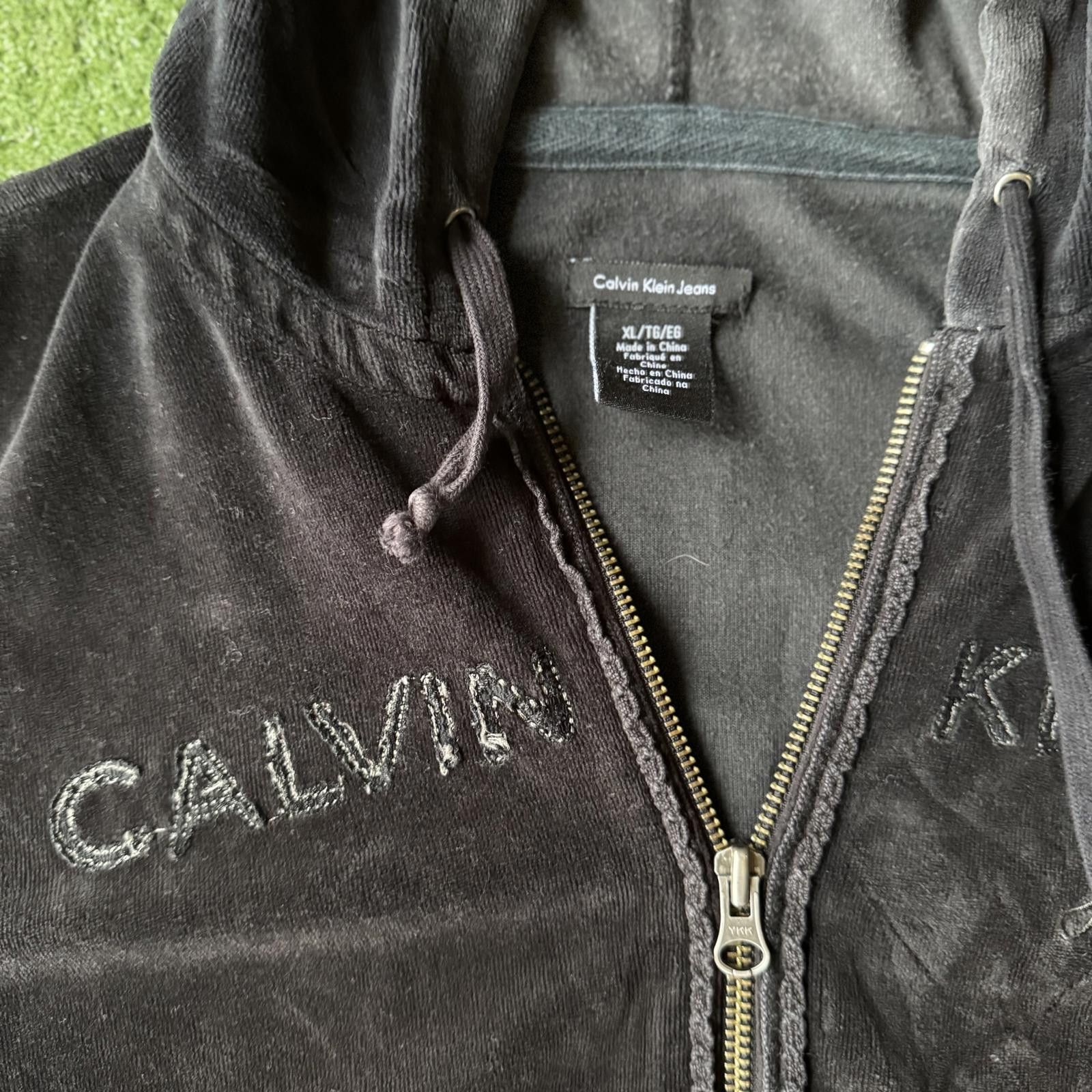Calvin Klein Calvin Klein Jeans Women’s Zip-Up Hoodie Size ONE SIZE - 3 Thumbnail