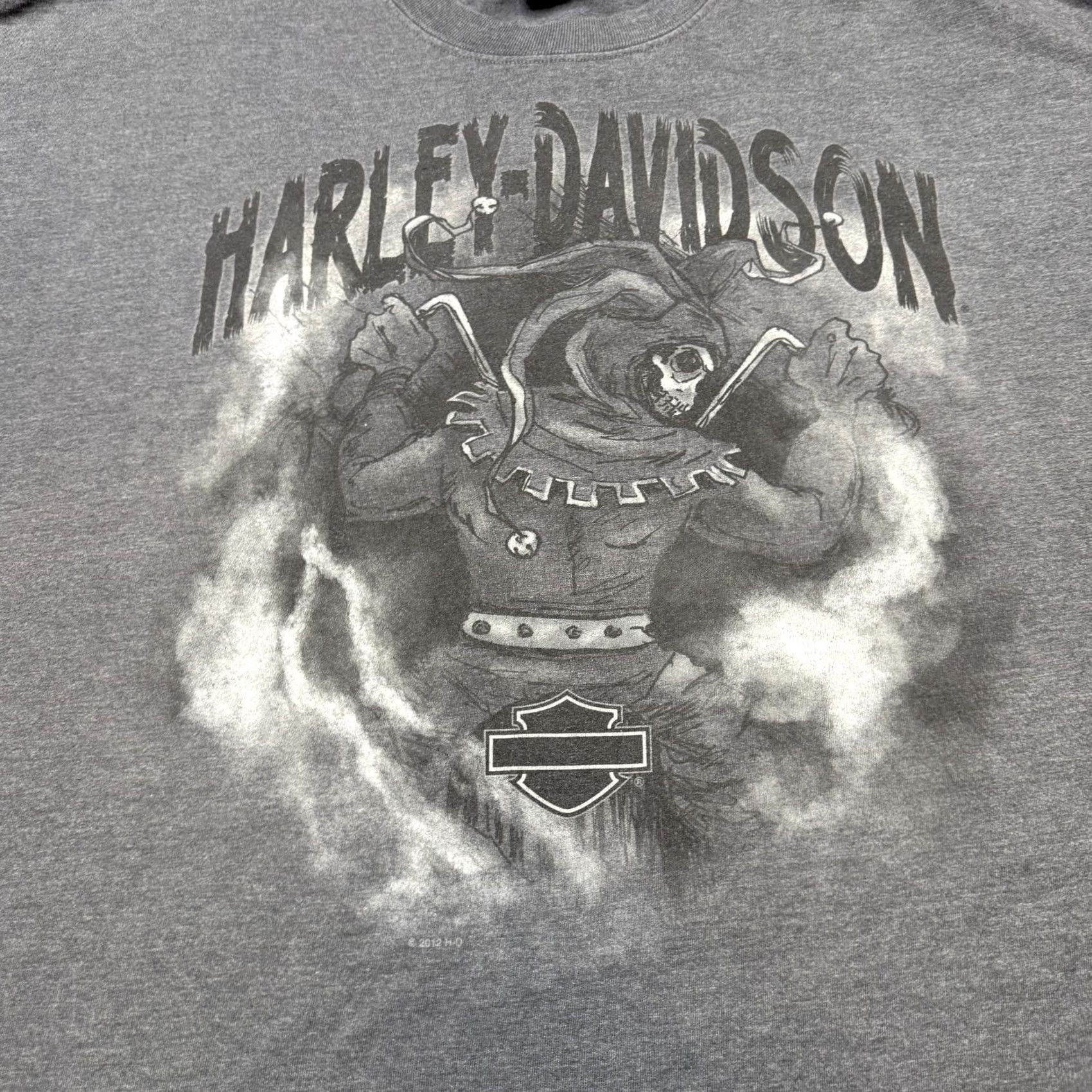 Harley Davidson Harley-Davidson T Shirt Men's 3XL Short Sleeve Graphic Tee 2012 Motorcycle Black Size US XXL / EU 58 / 5 - 2 Thumbnail