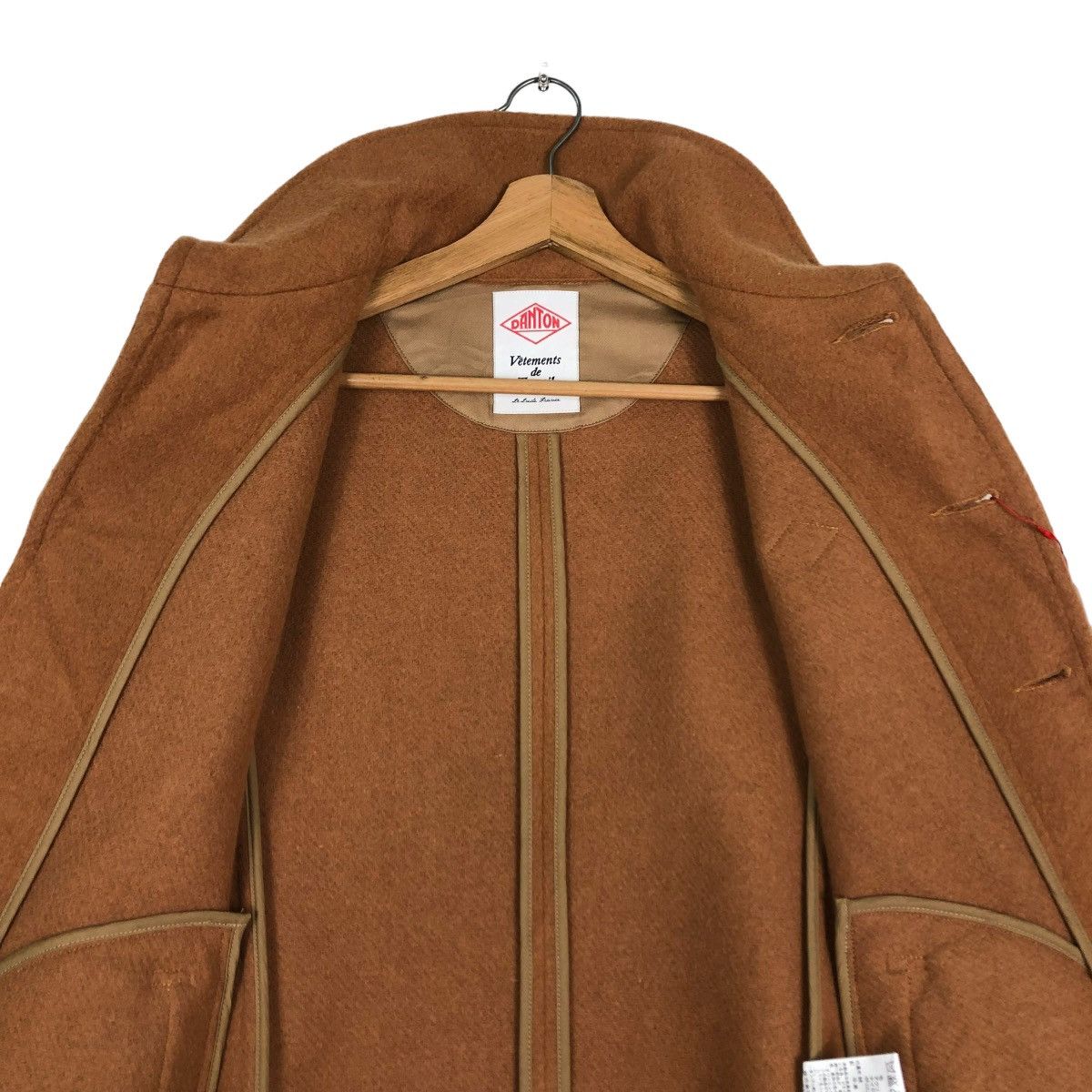 Danton 🔥VINTAGE WOOL BIKER JACKET DANTON VETEMENTS DE TRAVAIL Size US M / EU 48-50 / 2 - 16 Thumbnail