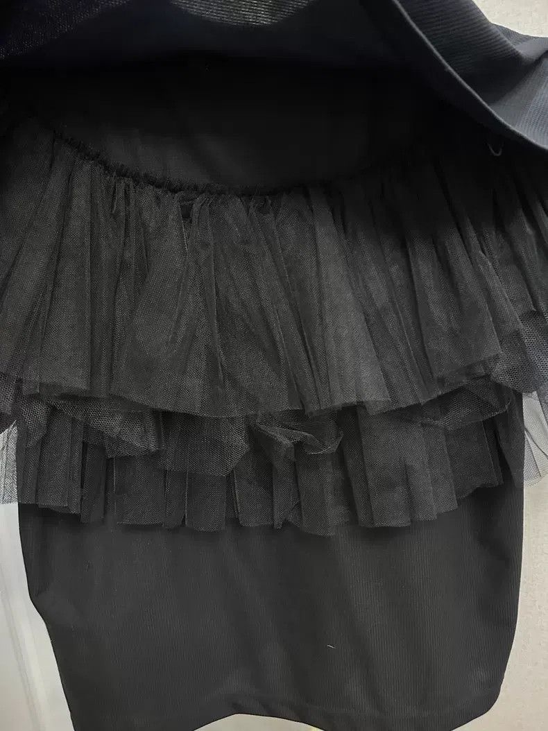 Comme des Garcons Comme Des Garcons Large Lapel Tulle Top Size XS / US 0-2 / IT 36-38 - 5 Thumbnail