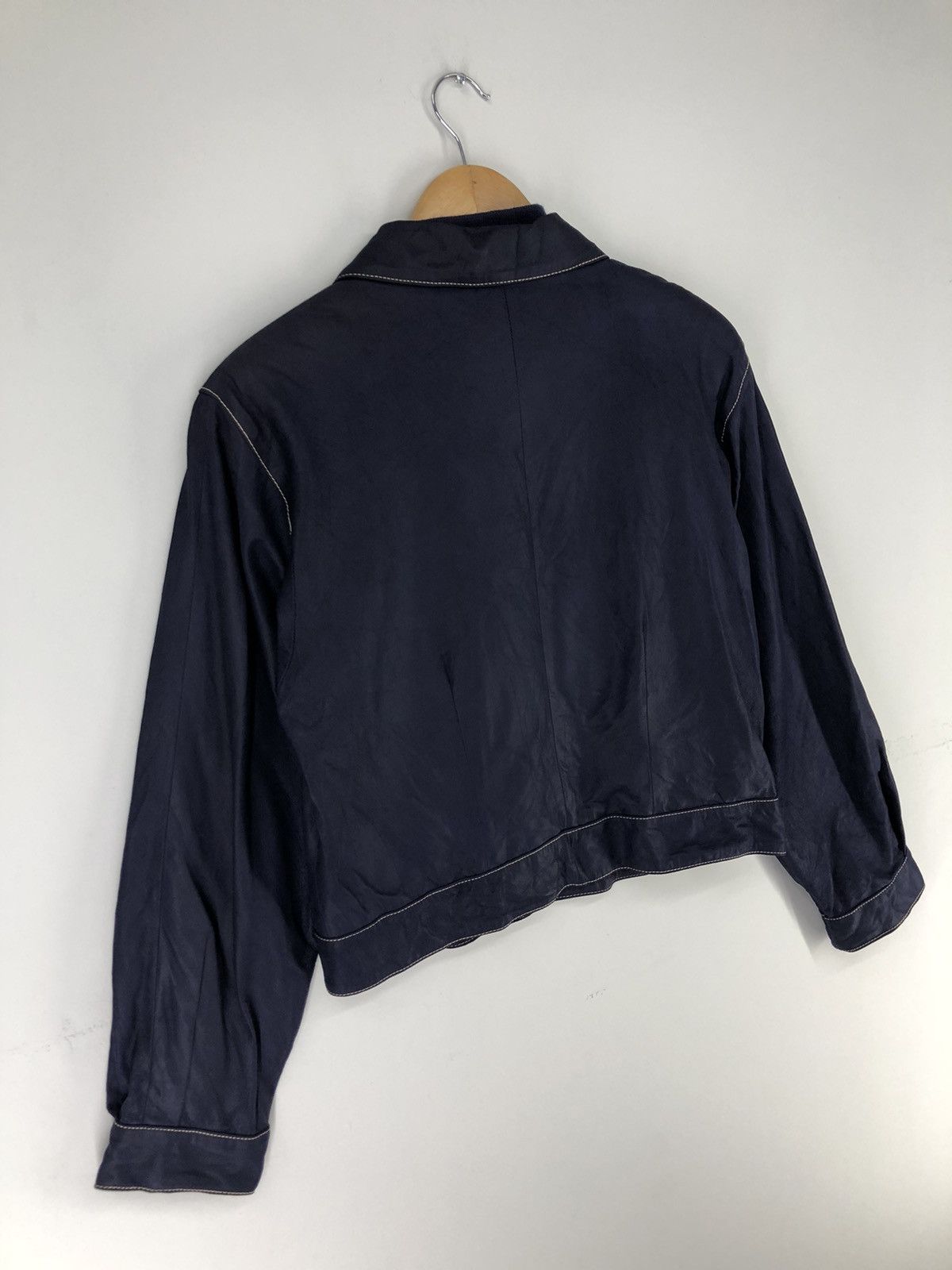 Leather Chie Imai Leather Crop Jacket Size M / US 6-8 / IT 42-44 - 10 Thumbnail
