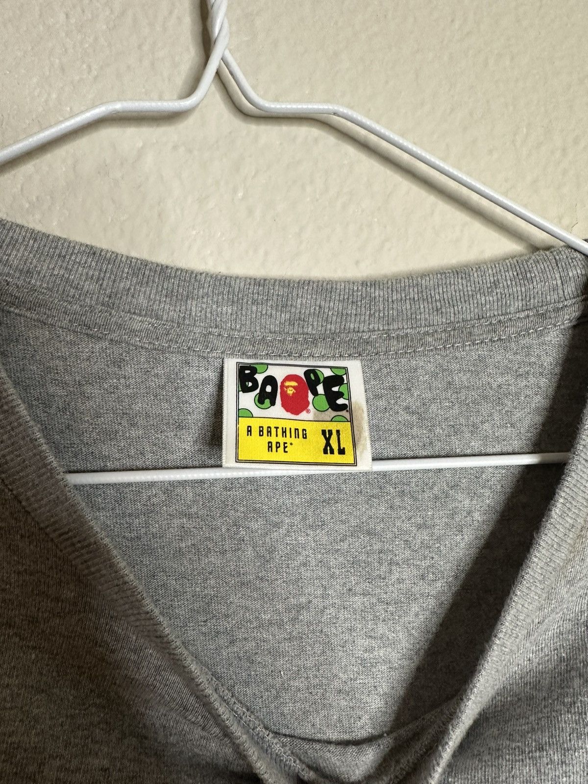 Bape BAPE A Bathing APE Gray Camo Shark Size US XL / EU 56 / 4 - 4 Thumbnail