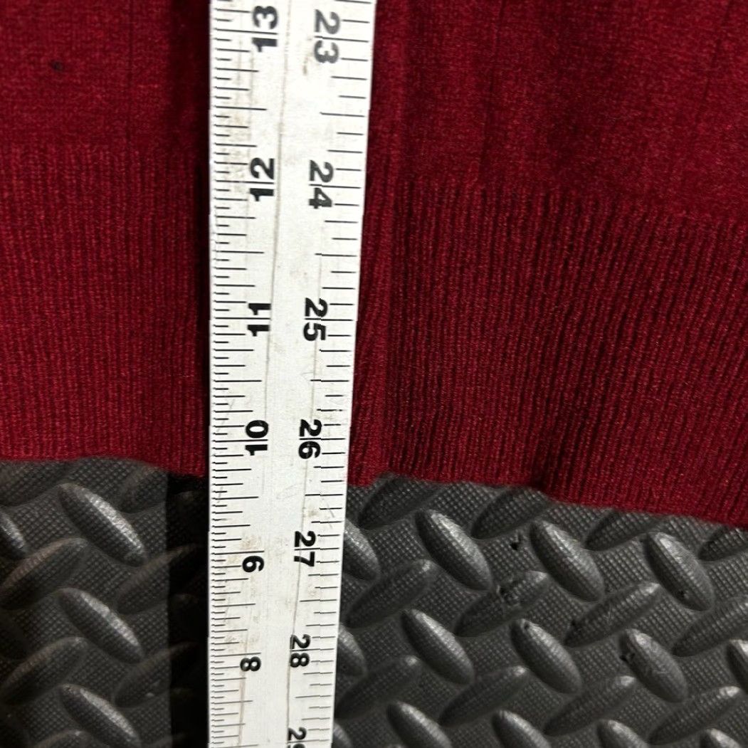 Apt. 9 Apt.9 Red V-Neck Long Sleeve Pullover 100% Cashmere Sweater Men XL Size Mens Red V-Neck Pullover Cashmere Sweater XL Men Size US XL / EU 56 / 4 - 5 Thumbnail