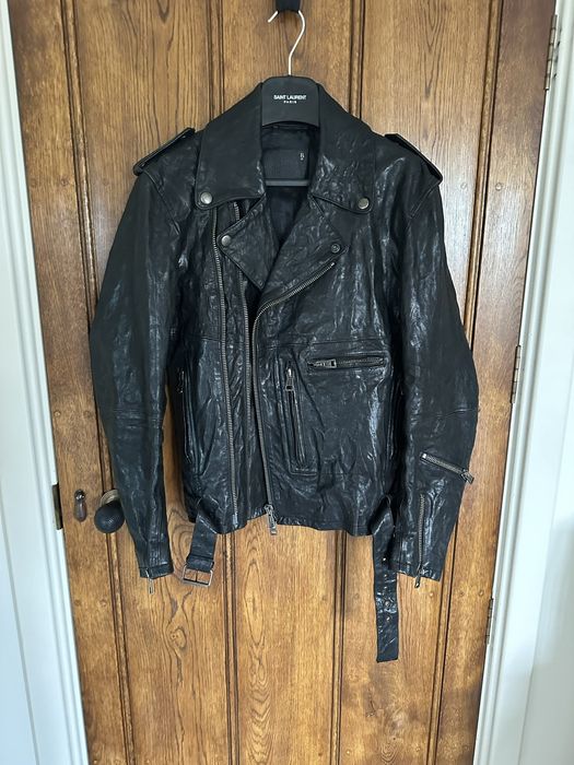 R13 Grail R13 biker leather multizip jacket Grailed