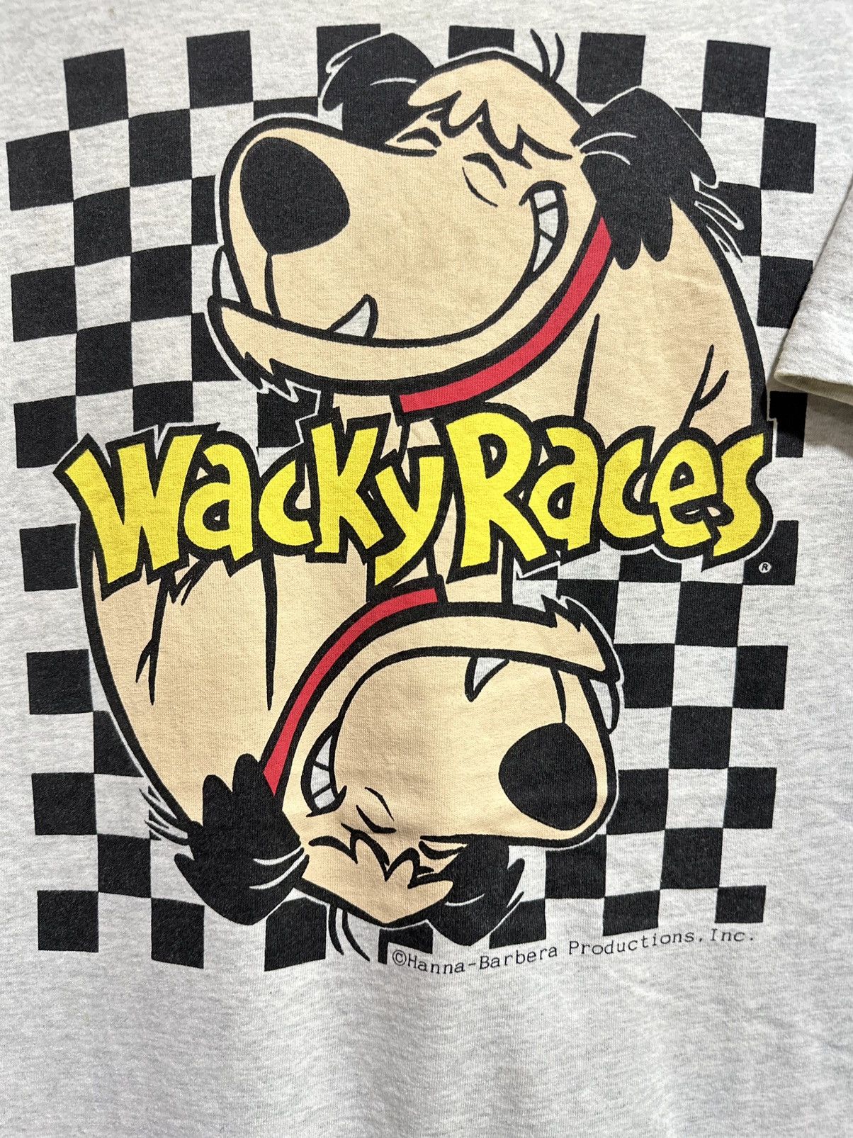 Cartoon Network Vintage 90s Wacky Races Hanna Barbera Faded Tee Size US L / EU 52-54 / 3 - 2 Thumbnail