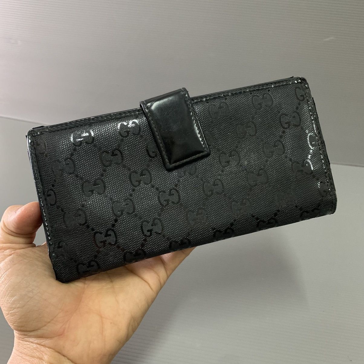 Gucci Gucci Black Long Wallet Size ONE SIZE - 10 Thumbnail
