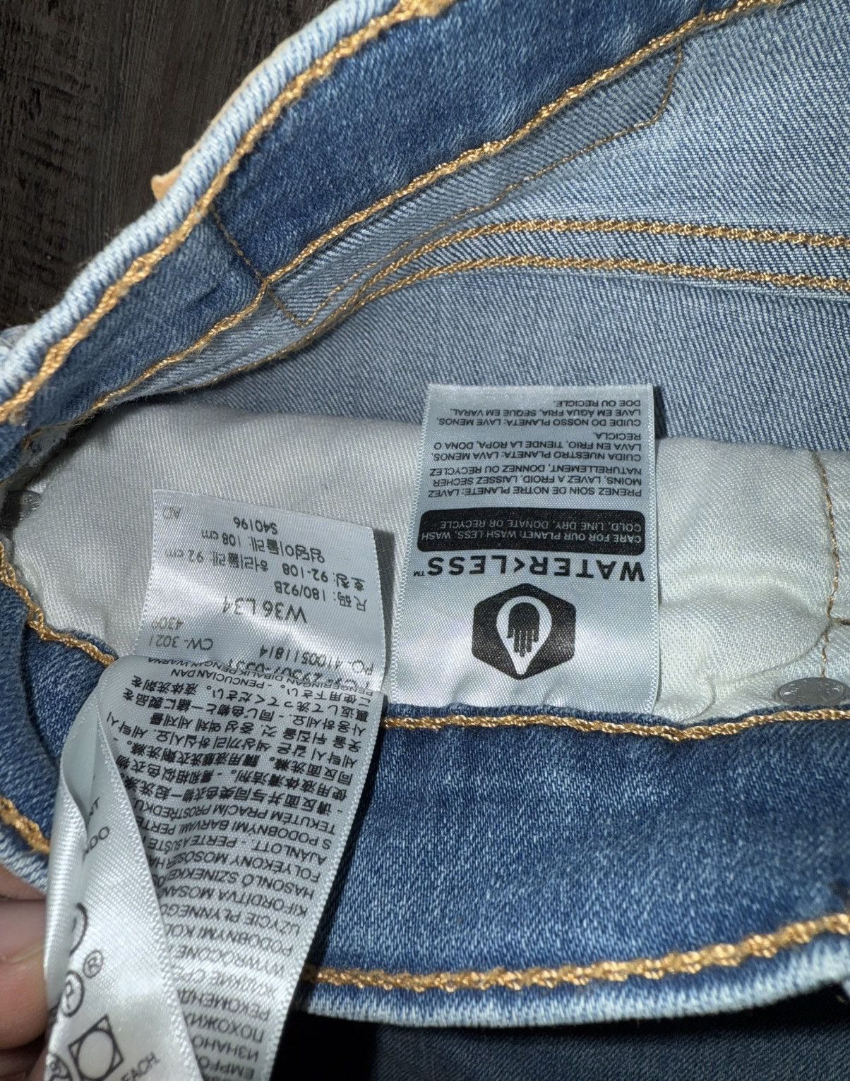 Levi's Levi jeans Size US 34 / EU 50 - 2 Thumbnail