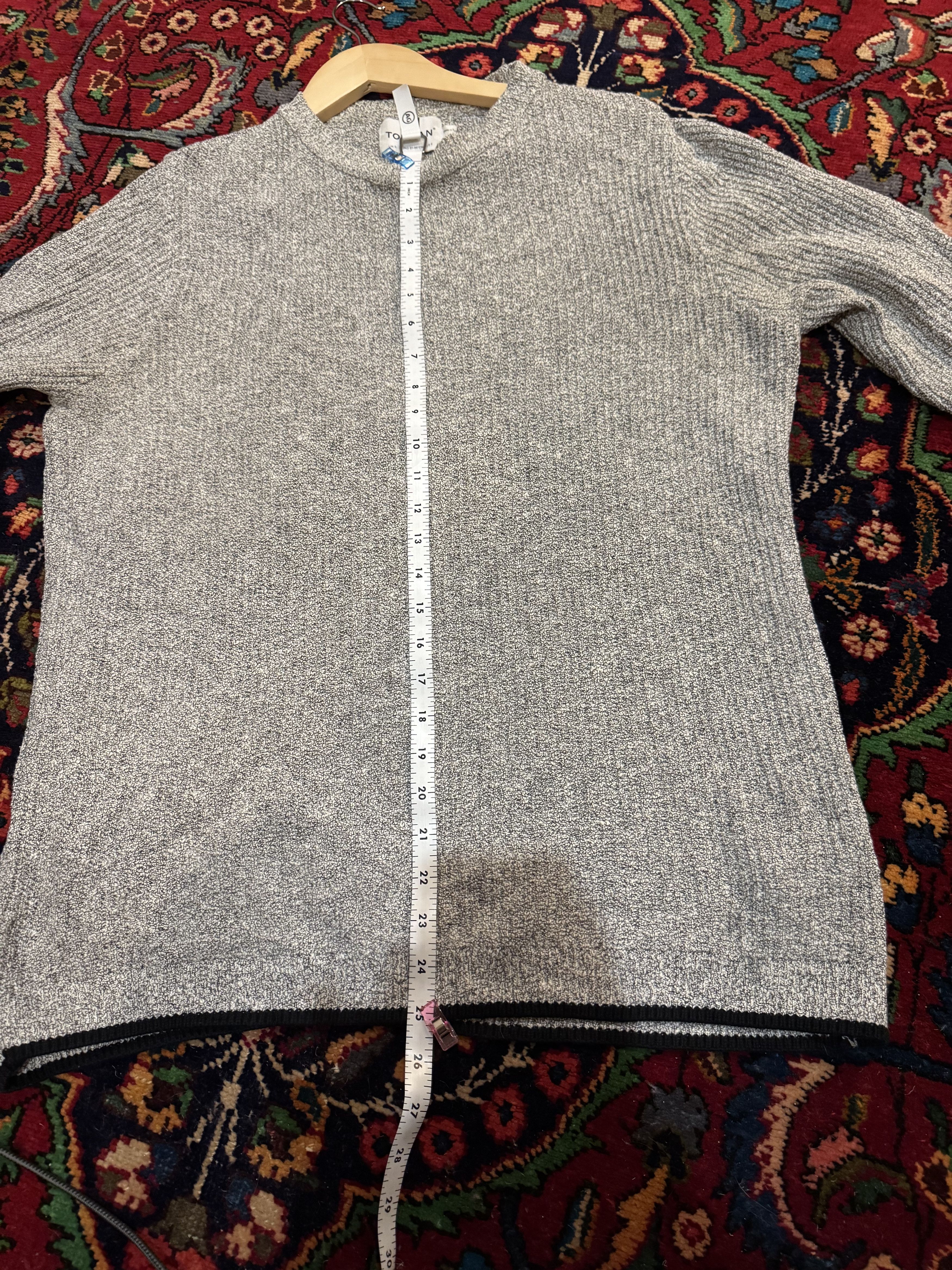 Topman Topman Gray Sweater Size US S / EU 44-46 / 1 - 4 Thumbnail