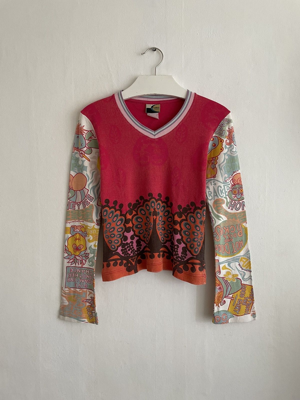 Custo Barcelona × Jean Paul Gaultier × Vintage Custo Barcelona Vintage Longsleeve Size M / US 6-8 / IT 42-44 - 1 Thumbnail