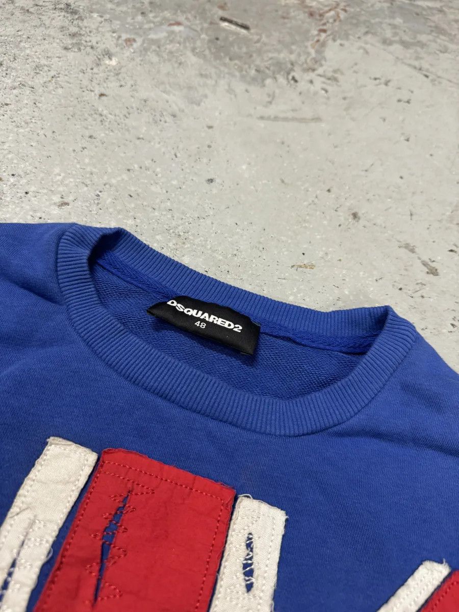 Dsquared2 AW2015 Dsquared2 UK Flag Blue Sweater Size US S / EU 44-46 / 1 - 7 Thumbnail