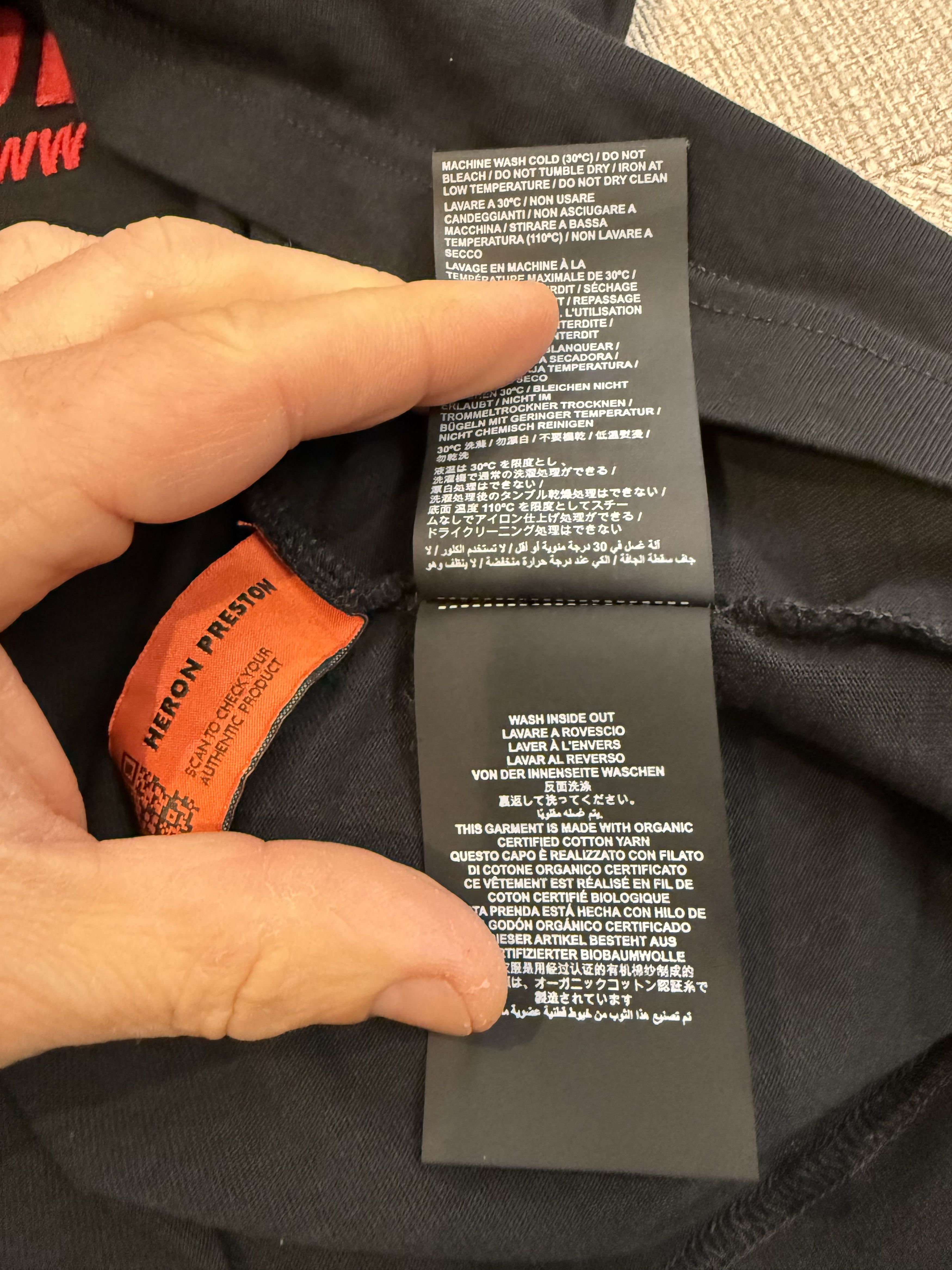 Heron Preston Heron Preston This is not tee Size US M / EU 48-50 / 2 - 5 Thumbnail