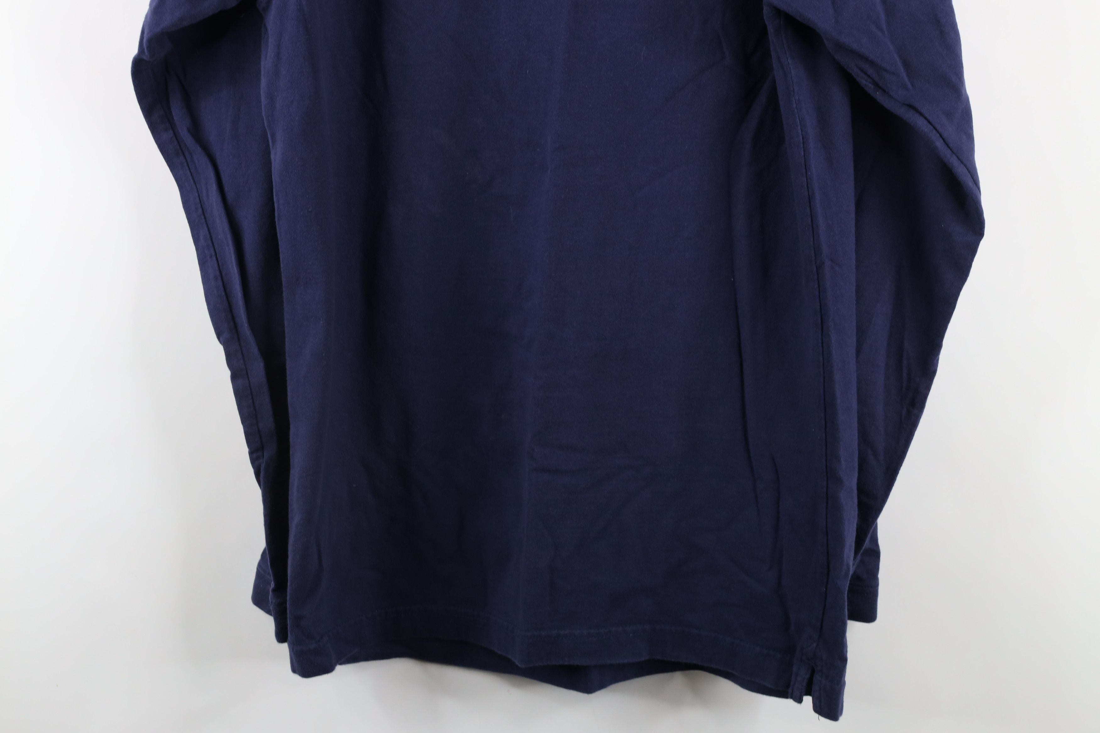 Vintage Vintage 90s Dallas Cowboys Football Mock Neck T-Shirt Blue Size US M / EU 48-50 / 2 - 10 Thumbnail