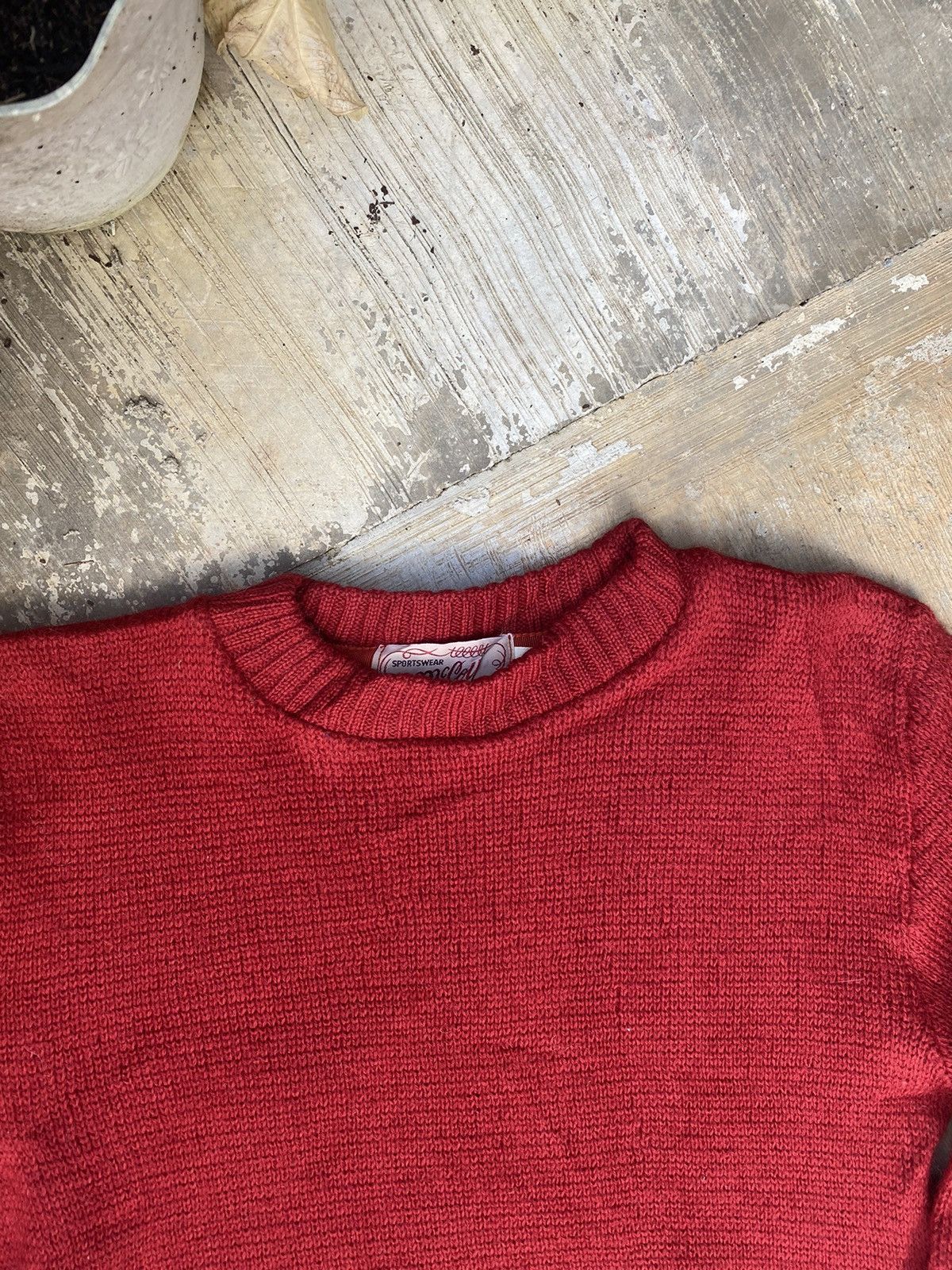 Japanese Brand Vintage Mccoy Wool Knit Sweater Size S / US 4 / IT 40 - 3 Thumbnail