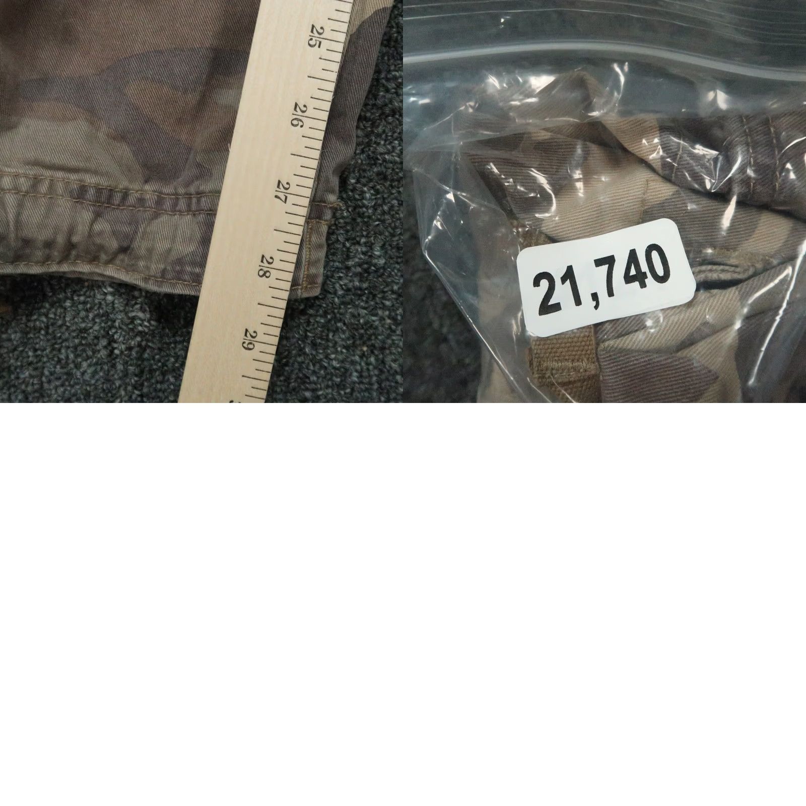 Abercrombie & Fitch Abercrombie Fitch Pants Men Brown Camo Cargo Military Utility Paratrooper 28x30 Size US 28 / EU 44 - 8 Thumbnail