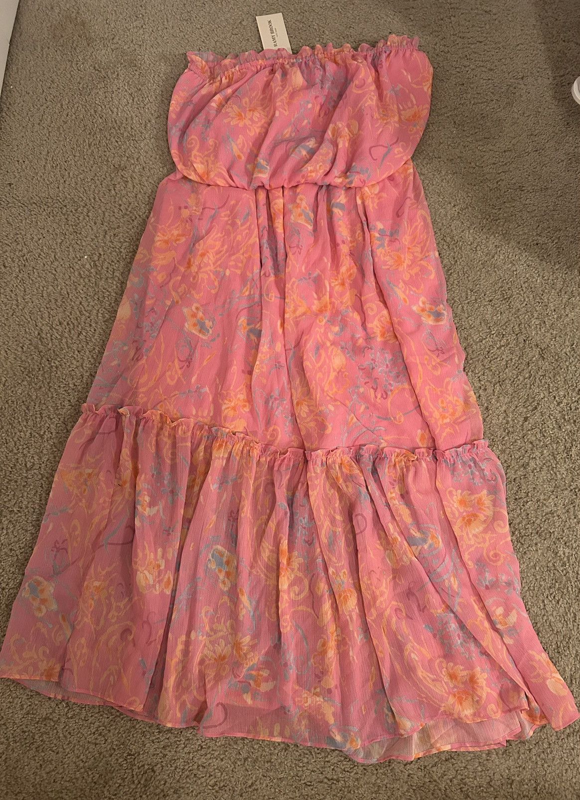 Ramy Brook Ramy Brook Paisley Printed Ashley Dress size L Size L / US 10 / IT 46 - 8 Thumbnail