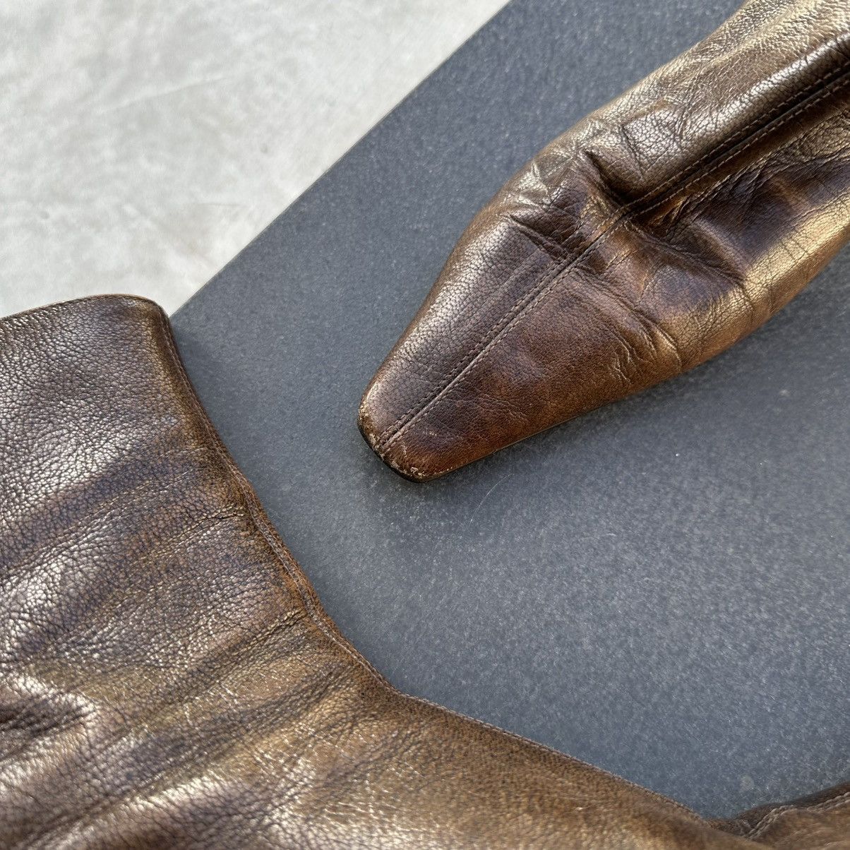 Y/Project Luxury Bally Heels Leather Shoes Y2K Old Money 00s USA Size US 8 / IT 38 - 6 Thumbnail
