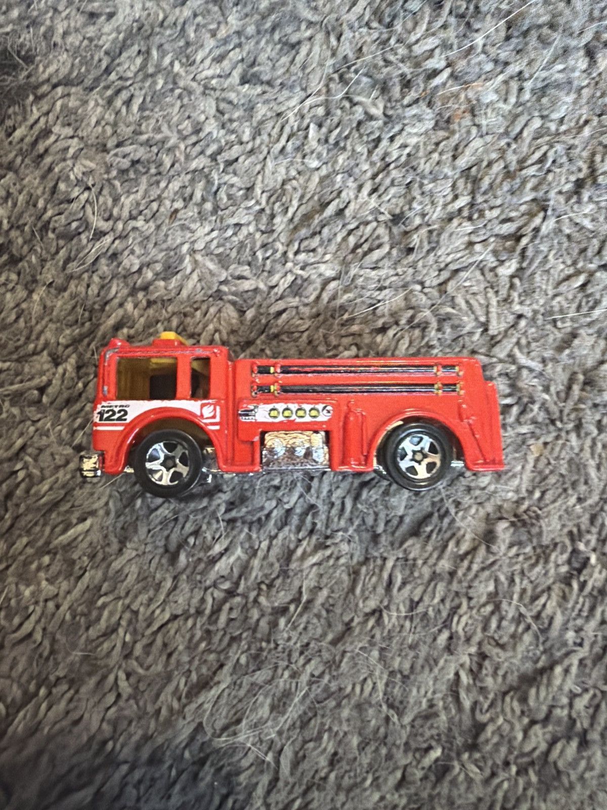 Vintage 1976 Mattel Hot Wheels Fire Truck Size ONE SIZE - 3 Thumbnail