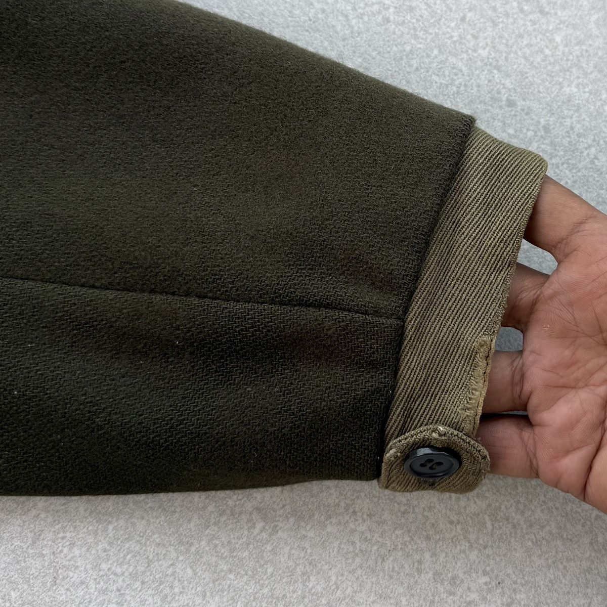 Vintage VTG Marina Del Rey Wool Bomber Jacket Olive Workwear Japan Size US M / EU 48-50 / 2 - 21 Thumbnail