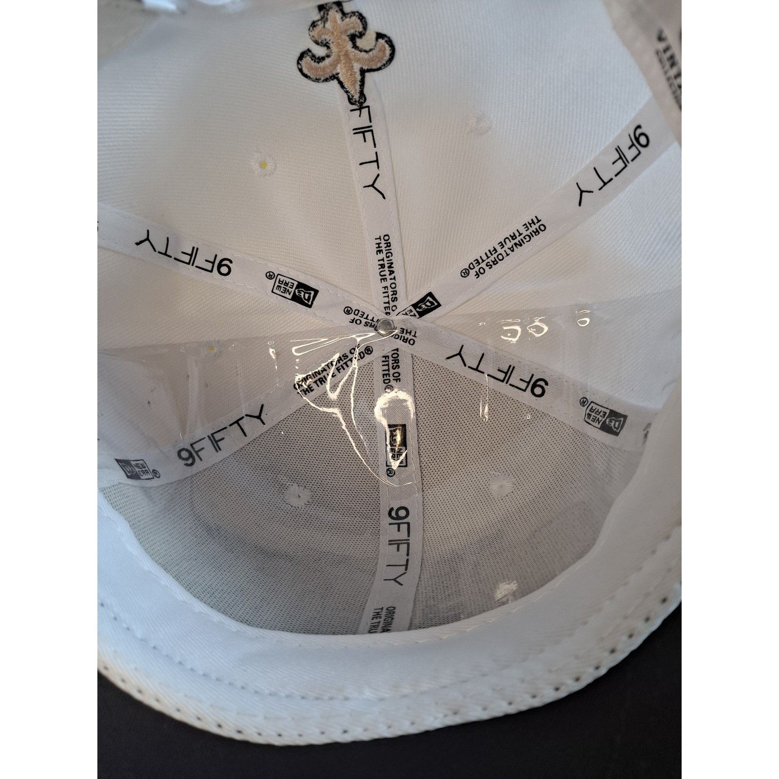 New Era New Orleans Saints NFL New Era 9FIFTY Snapback Hat Cap Size ONE SIZE - 6 Thumbnail