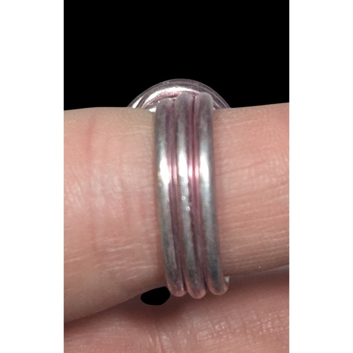 Other Handmade Abstract Pastel Pink Finished Aluminum Wire Wrapped Size ONE SIZE - 2 Thumbnail