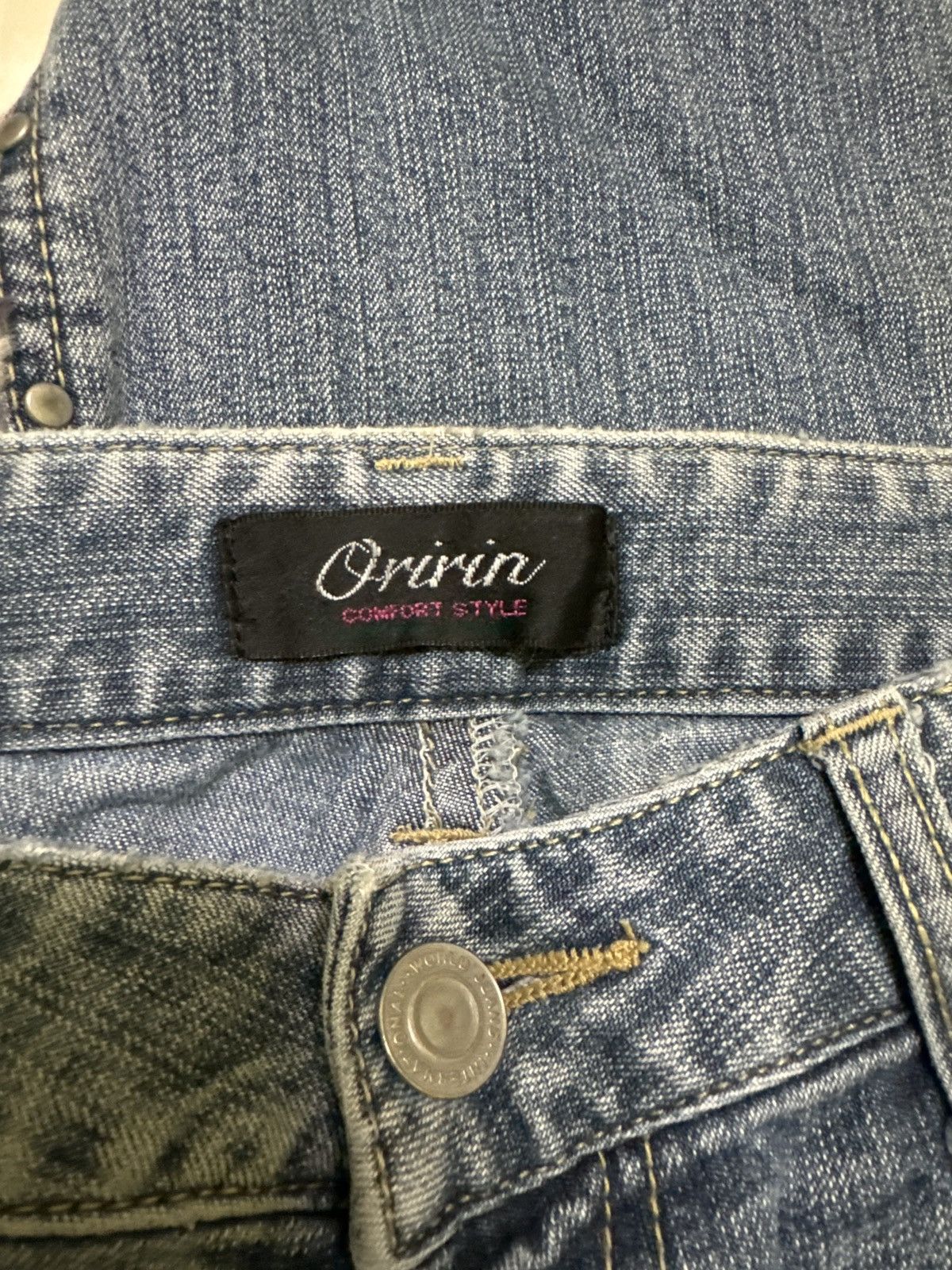 Hysteric Glamour × If Six Was Nine × Japanese Brand Crazy Flared ORIRIN Leopard Reworked Bootcut jeans Size US 28 / EU 44 - 15 Thumbnail