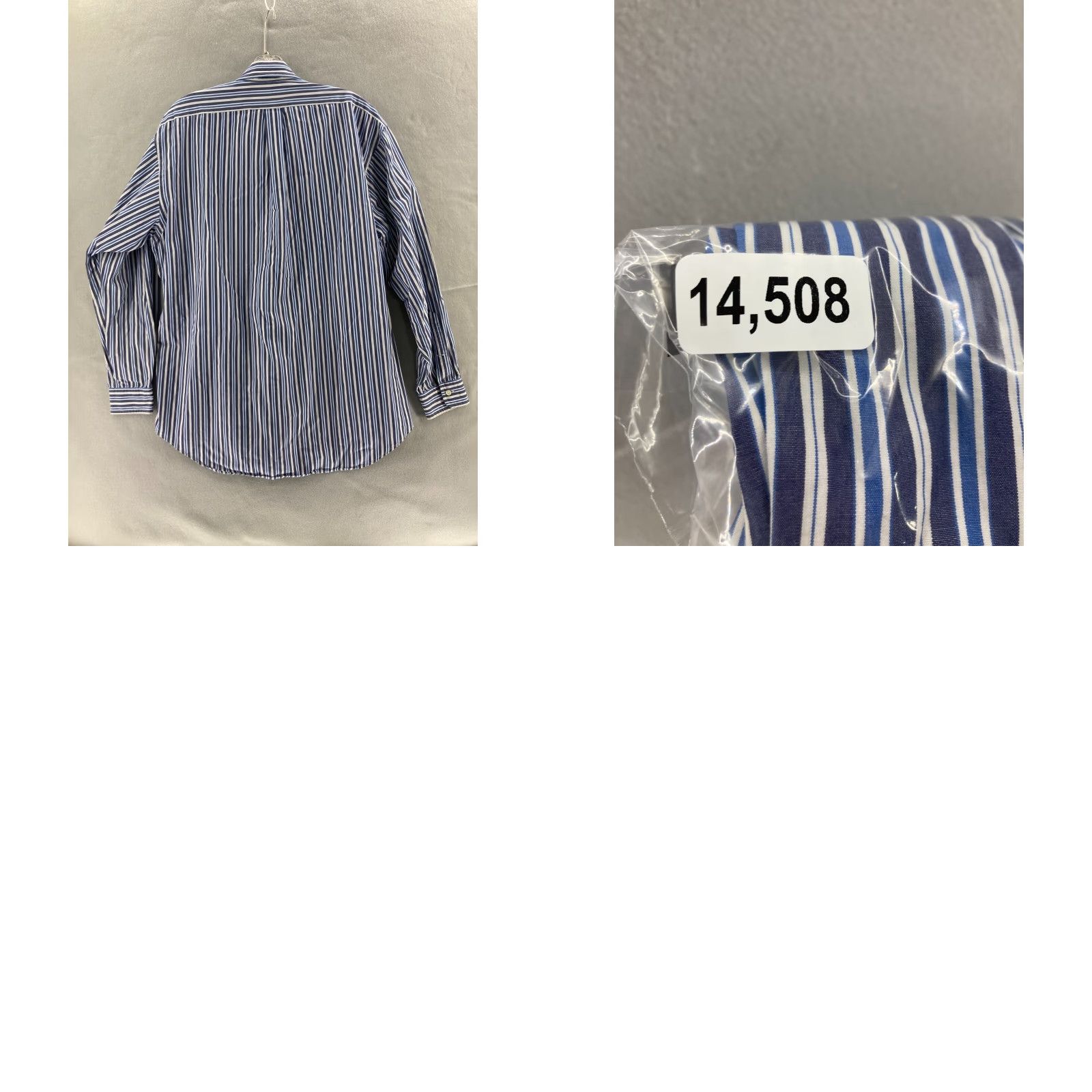 Ralph Lauren Ralph Lauren Shirt Mens 16.5 34/35 Striped Button Down Long Sleeve Classic Shirt Size US XL / EU 56 / 4 - 8 Thumbnail