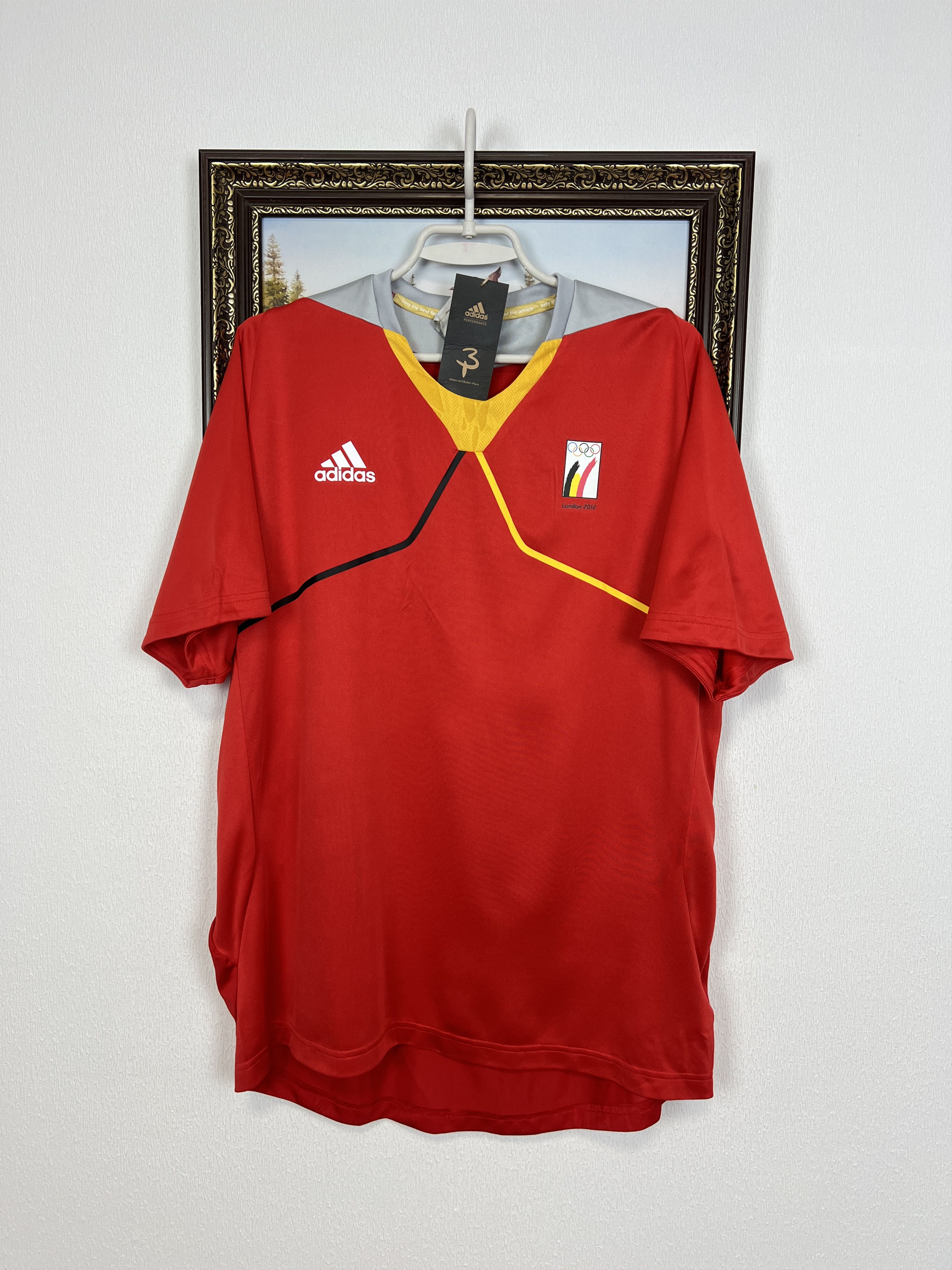 Adidas Adidas Belgium Olympics National Team Shirt Train Tee Hype Size US L / EU 52-54 / 3 - 1 Thumbnail