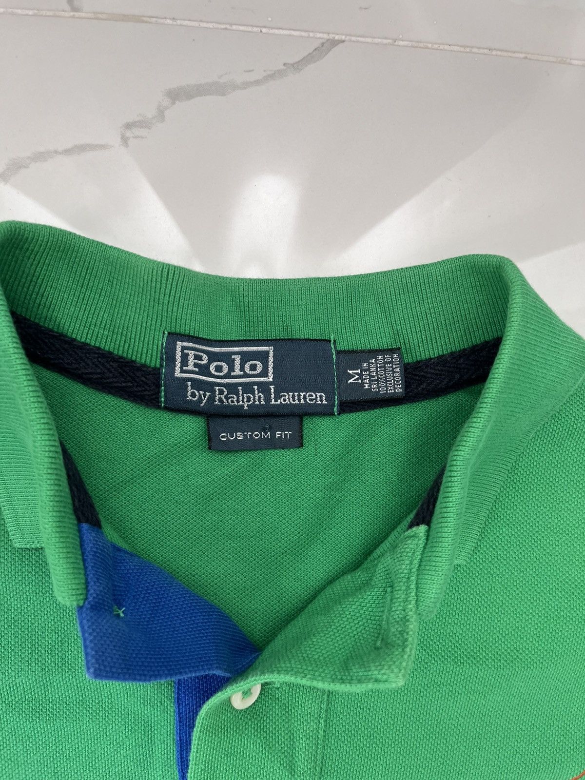 Polo Ralph Lauren 90’s POLO RALPH LAUREN BIG LOGO RETRO T-SHIRT OLD MONEY RARE Size US M / EU 48-50 / 2 - 4 Thumbnail
