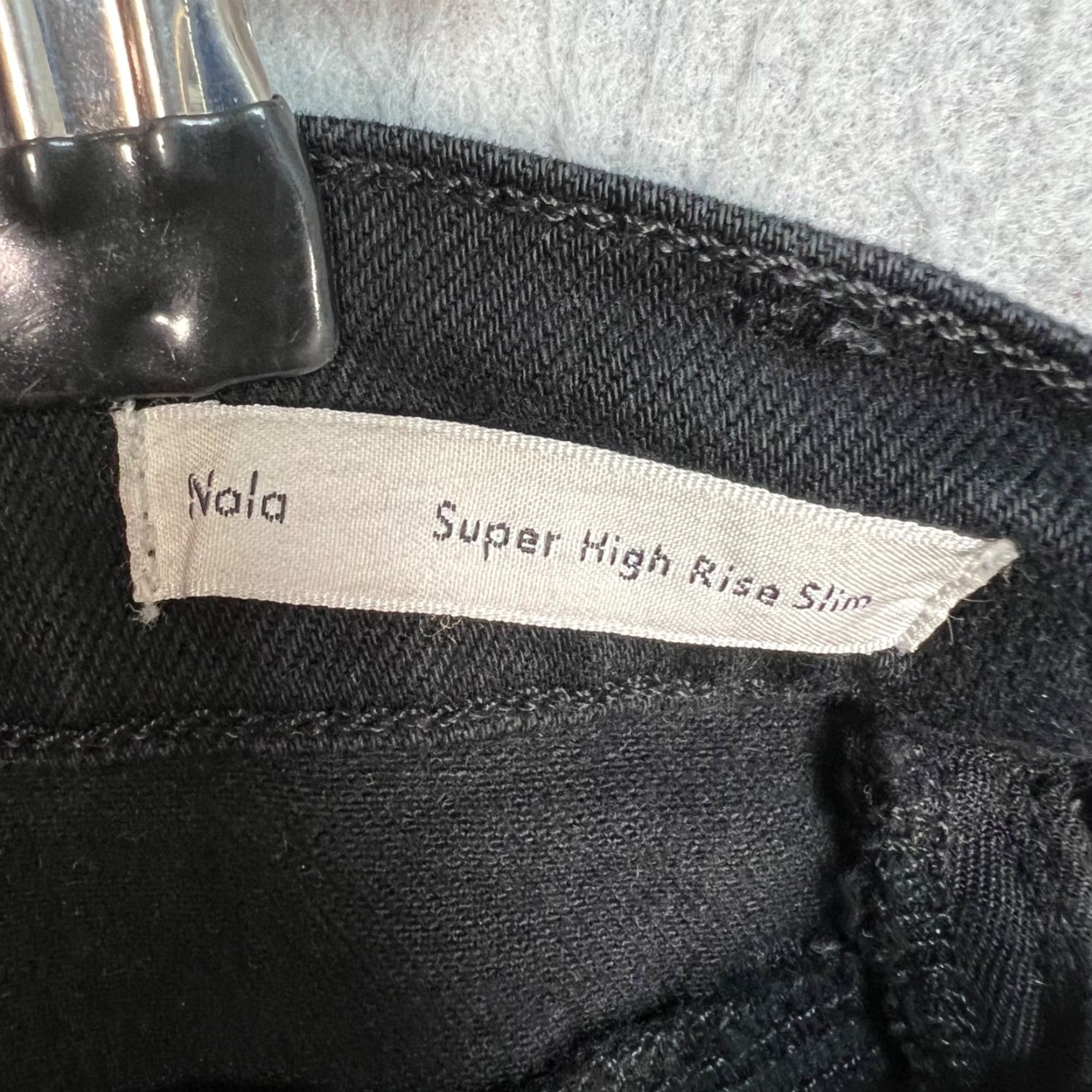 Vintage VINTAGE Wilfred x Citizens Of Humanity Womens 27 Nala Super High Rise Slim Jeans Black Size 27" / US 4 / IT 40 - 5 Thumbnail