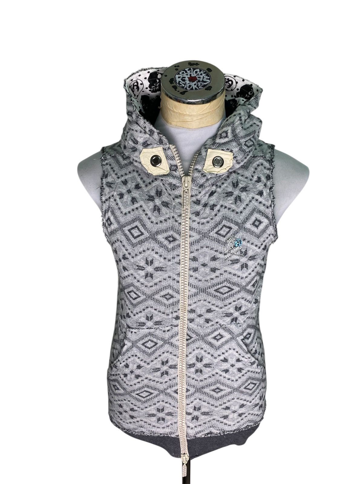 Rare🤩 Francist Mor. k. s Navajo Hooded Sweater