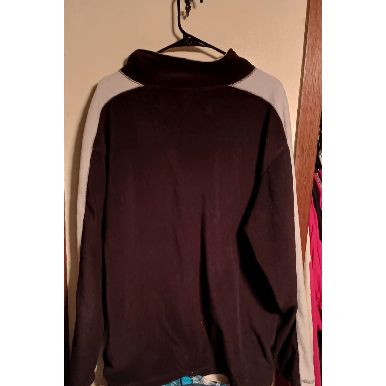 Vintage VINTAGE Foot Locker Jacket 1/4 Zip Black 2XL Mens Fleece Coat Soft Shell Pattern Solid Size US XXL / EU 58 / 5 - 2 Thumbnail