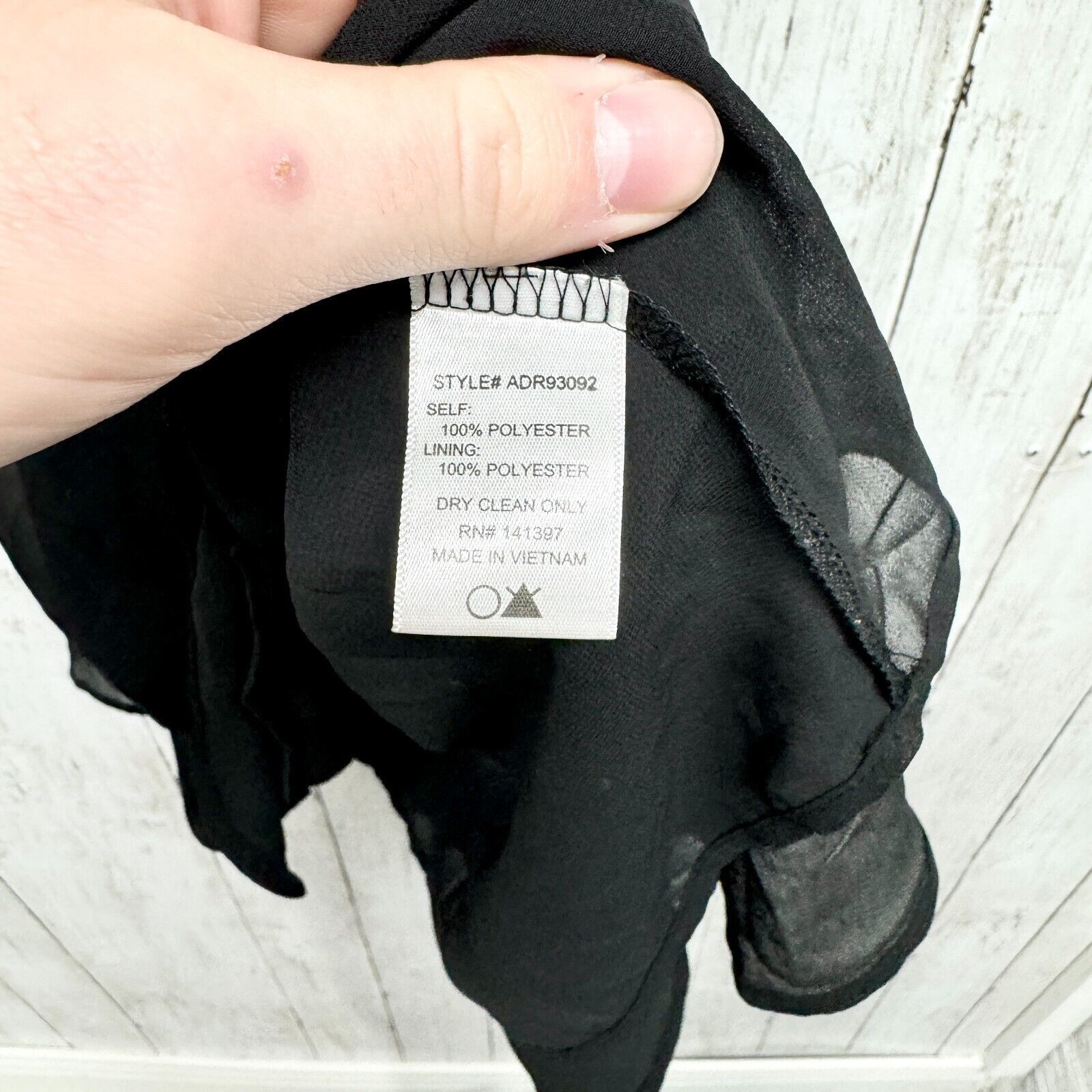 ASTR The Label ASTR The Label Dress XS Mini Haltered Neck Sleeveless Black Size XS / US 0-2 / IT 36-38 - 3 Thumbnail
