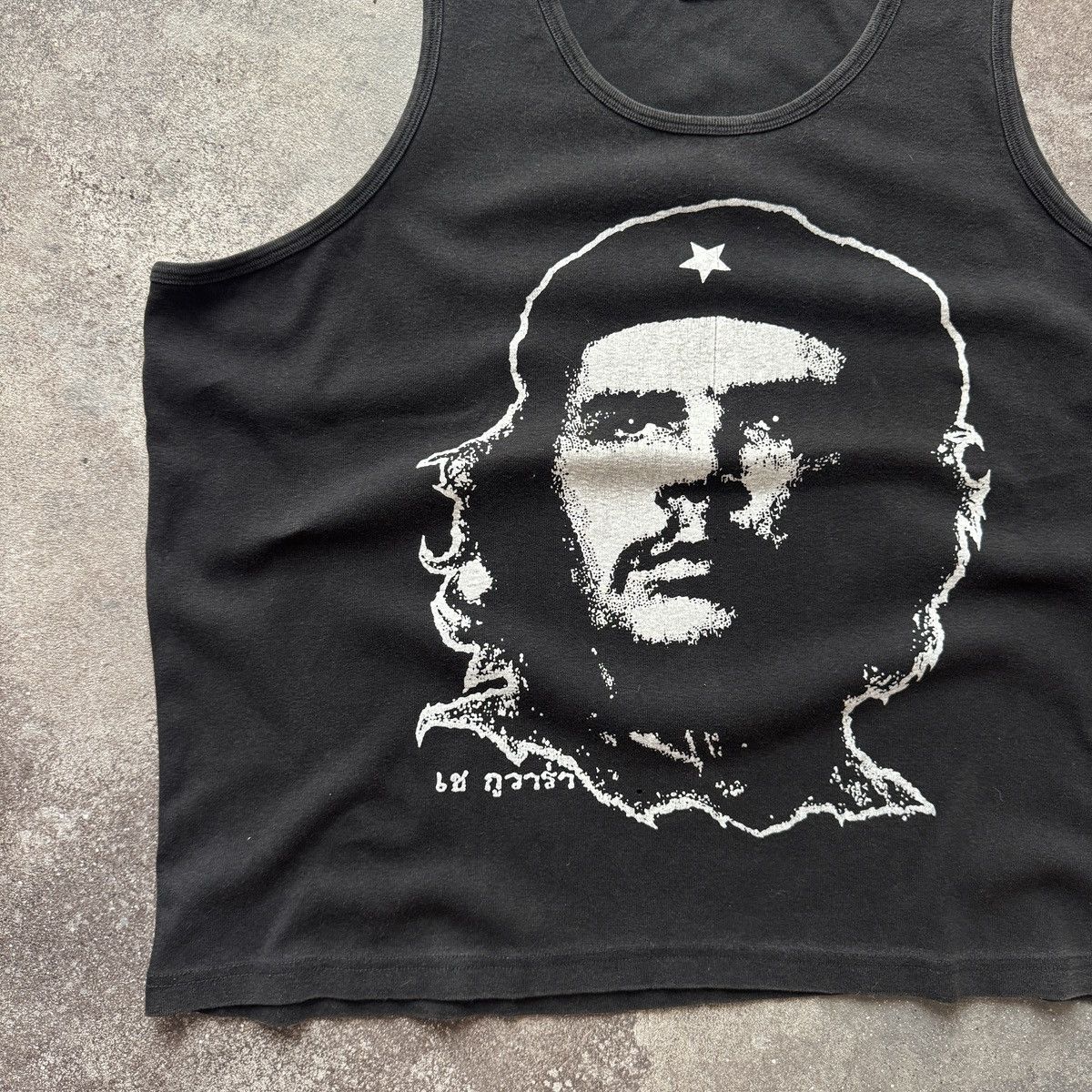 Hysteric Glamour Che Guevara Vintage Avant Garde Punk Faded Boxy Tank Top Size US L / EU 52-54 / 3 - 4 Thumbnail