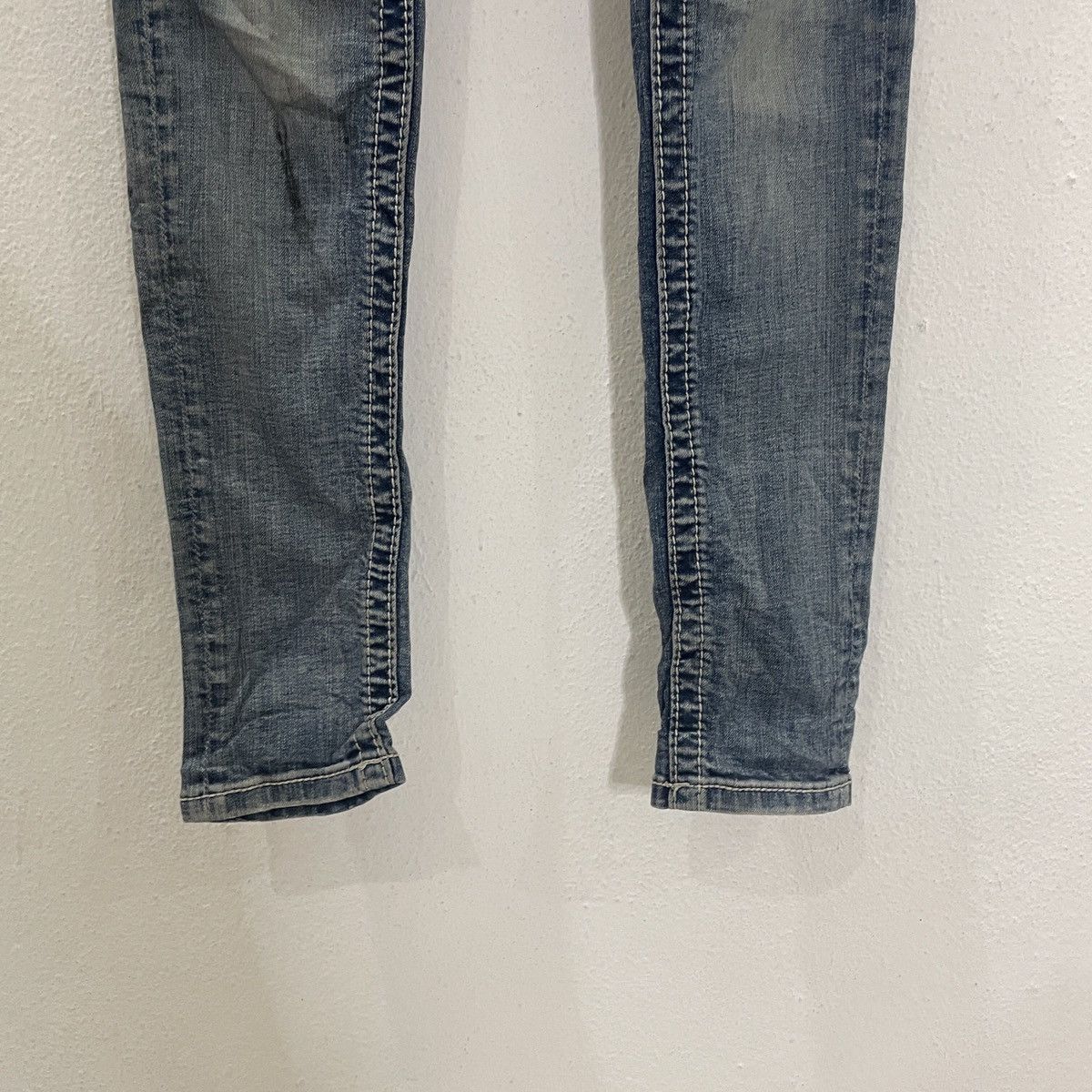 Japanese Brand Vintage Miss Me Rare Design Jeans Size 27" / US 4 / IT 40 - 4 Thumbnail