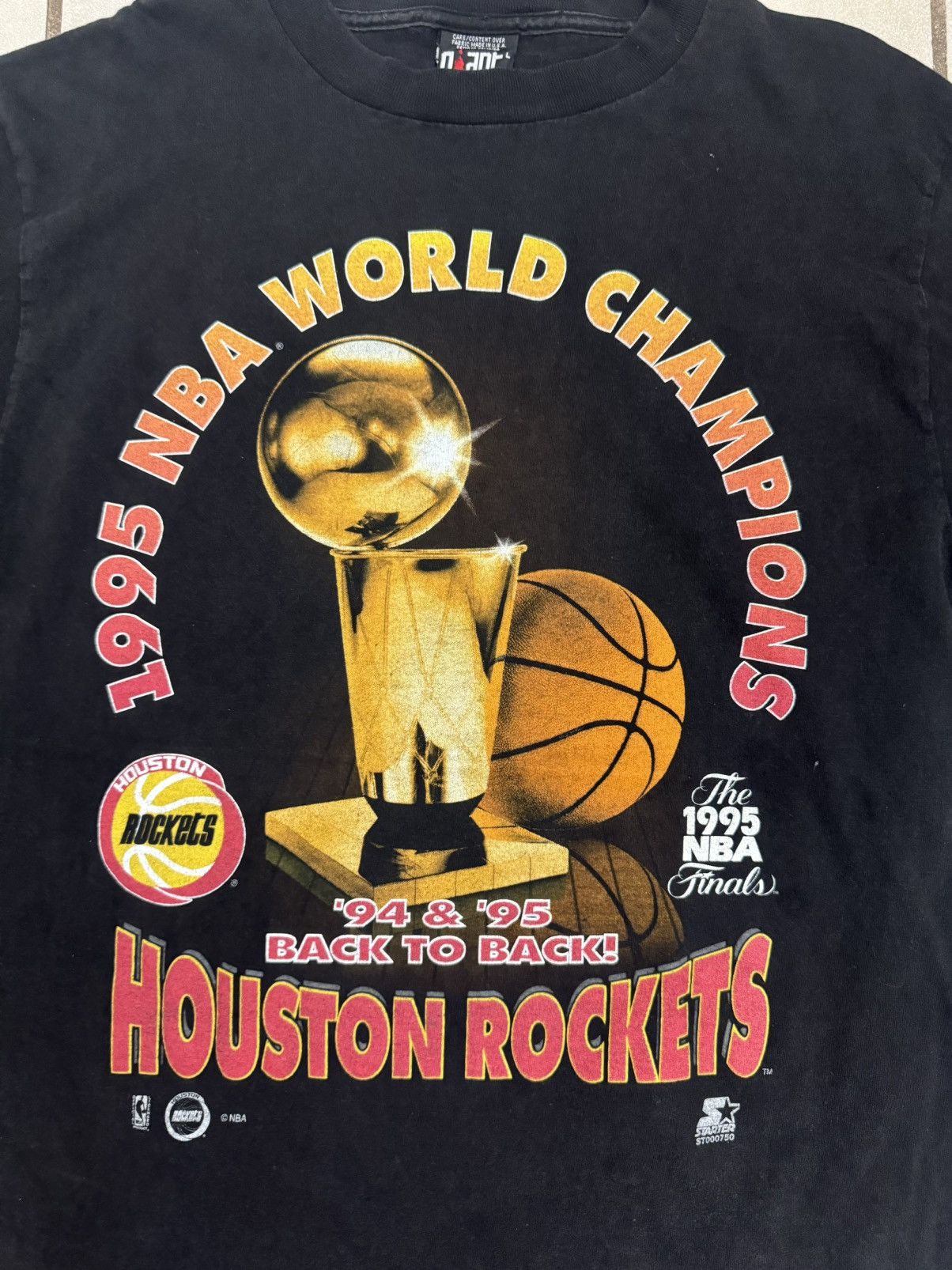 Vintage 1995 houston rockets champions tre Size US L / EU 52-54 / 3 - 3 Thumbnail