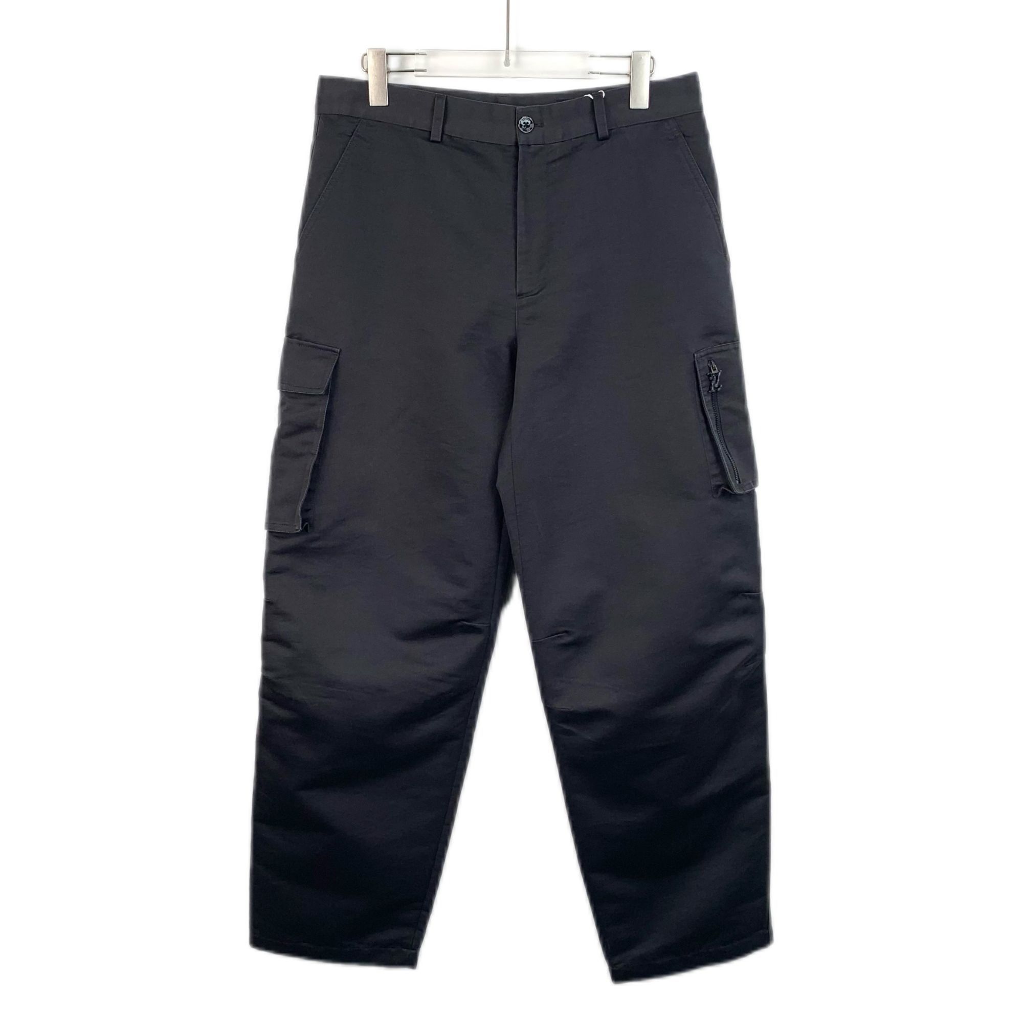Louis Vuitton Louis Vuitton Black Cargo Pants With Zipper Pockets Size US 40 / EU 56 - 1 Thumbnail