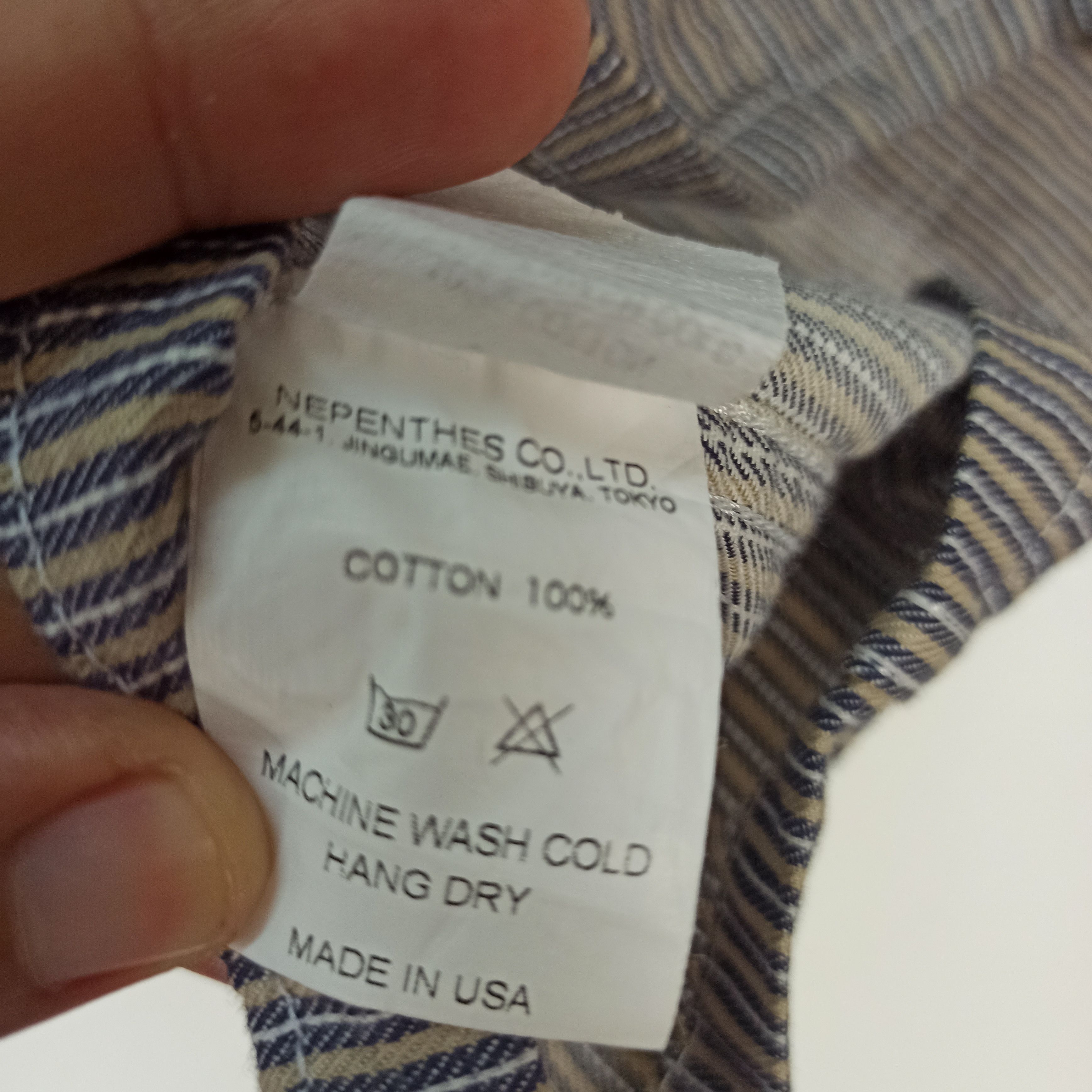 Engineered Garments NEPENTHES x ENGINEERED GARMENTS DENIM VEST Size US S / EU 44-46 / 1 - 8 Thumbnail