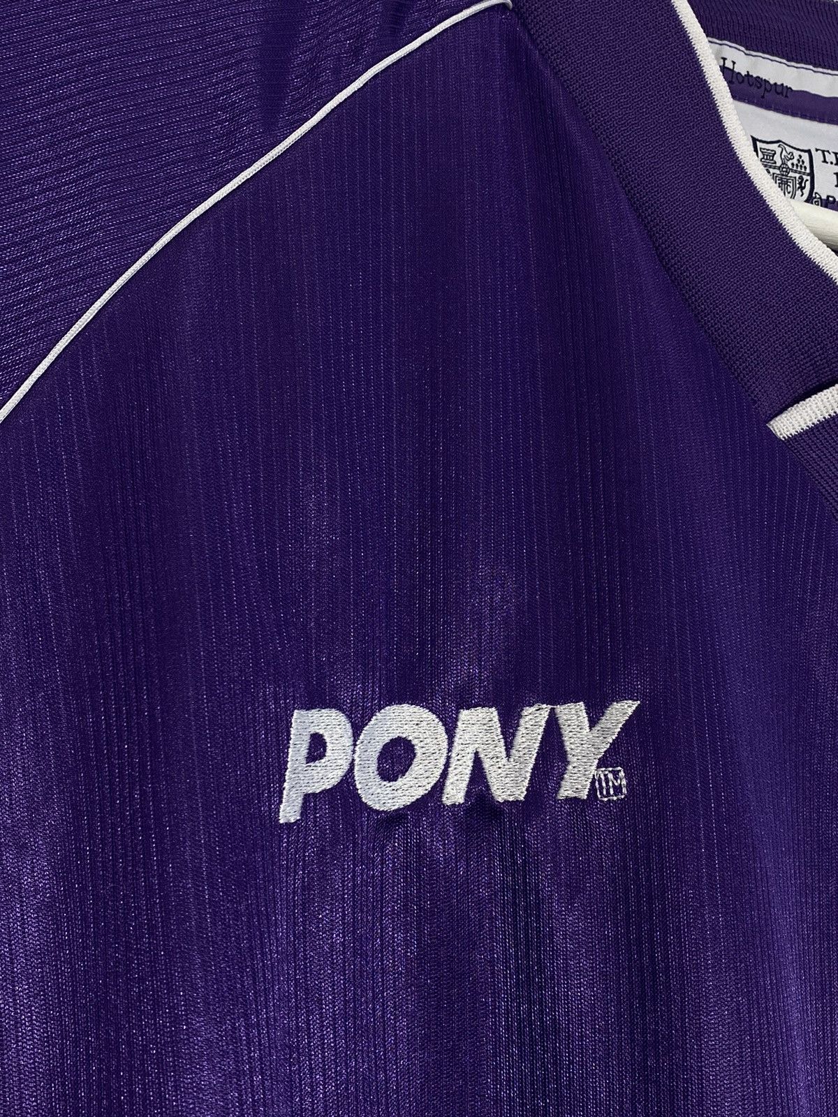 Vintage Vintage Pony Tottenham Hotspur 1998 1999 Away Football Shirt Size US XXL / EU 58 / 5 - 5 Thumbnail