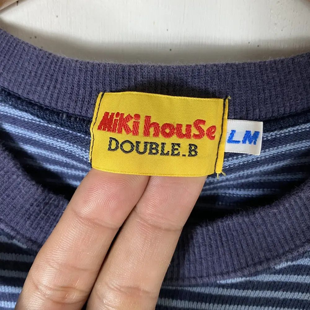 Hysteric Glamour VINTAGE MIKI HOUSE DOUBLE B STRIPED DESIGNS LONGSLEEVE TEE Size US S / EU 44-46 / 1 - 8 Thumbnail