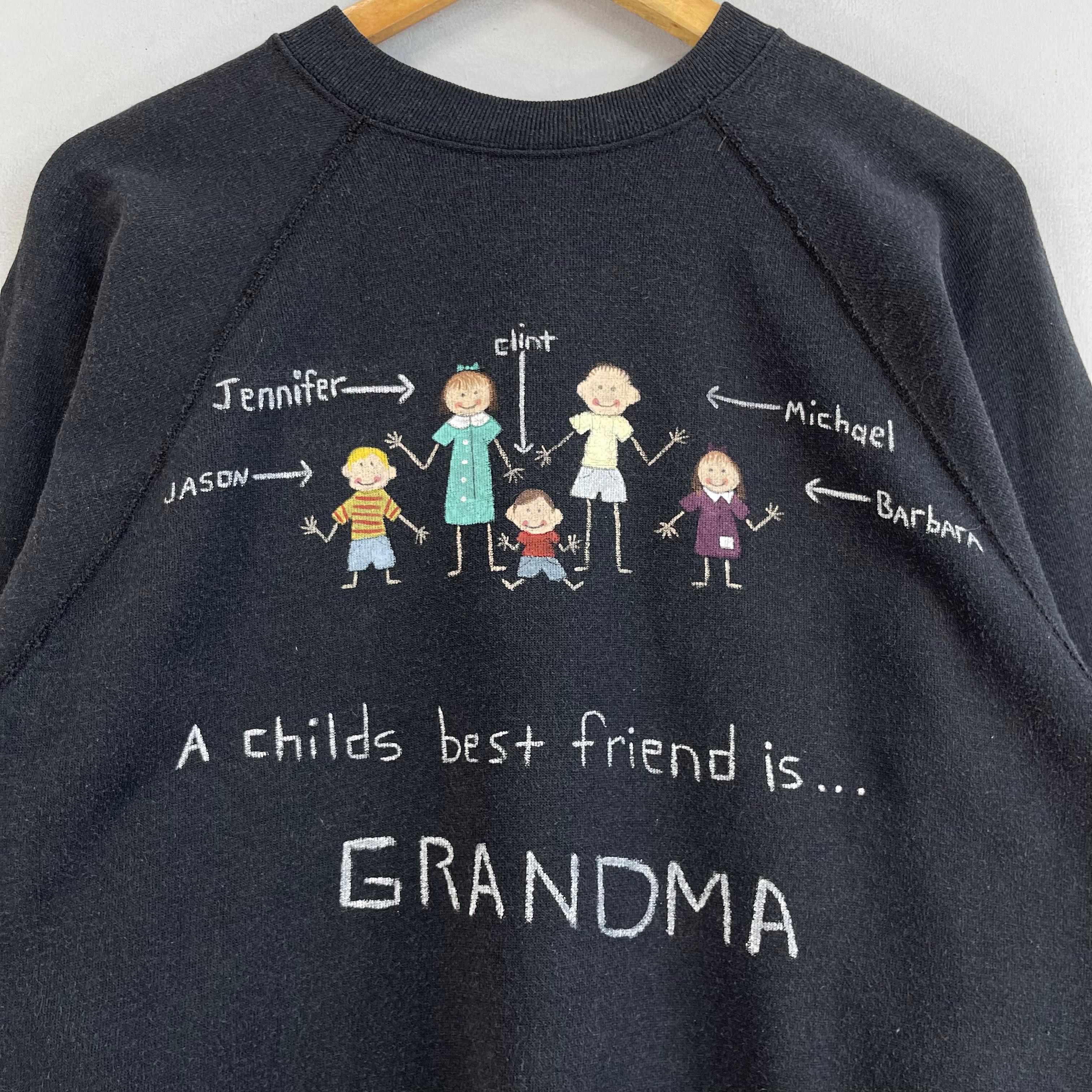 Vintage Vintage Tultex Best Quotes Printed Crewneck Sweatshirt Size US L / EU 52-54 / 3 - 2 Thumbnail