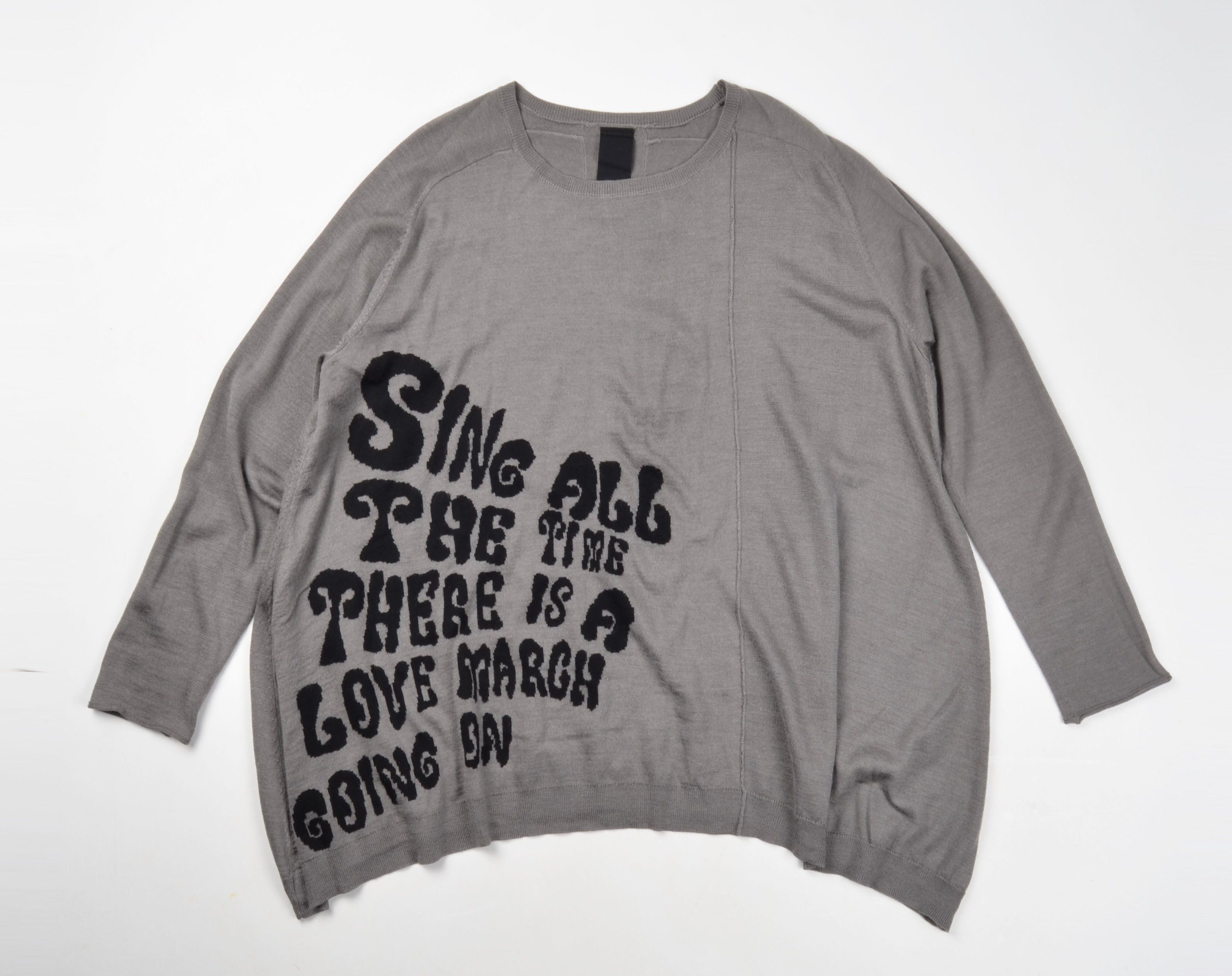 Rundholz Rundholz Avant Garde Oversized Knitted Wool Blend Jumper Size M / US 6-8 / IT 42-44 - 1 Thumbnail