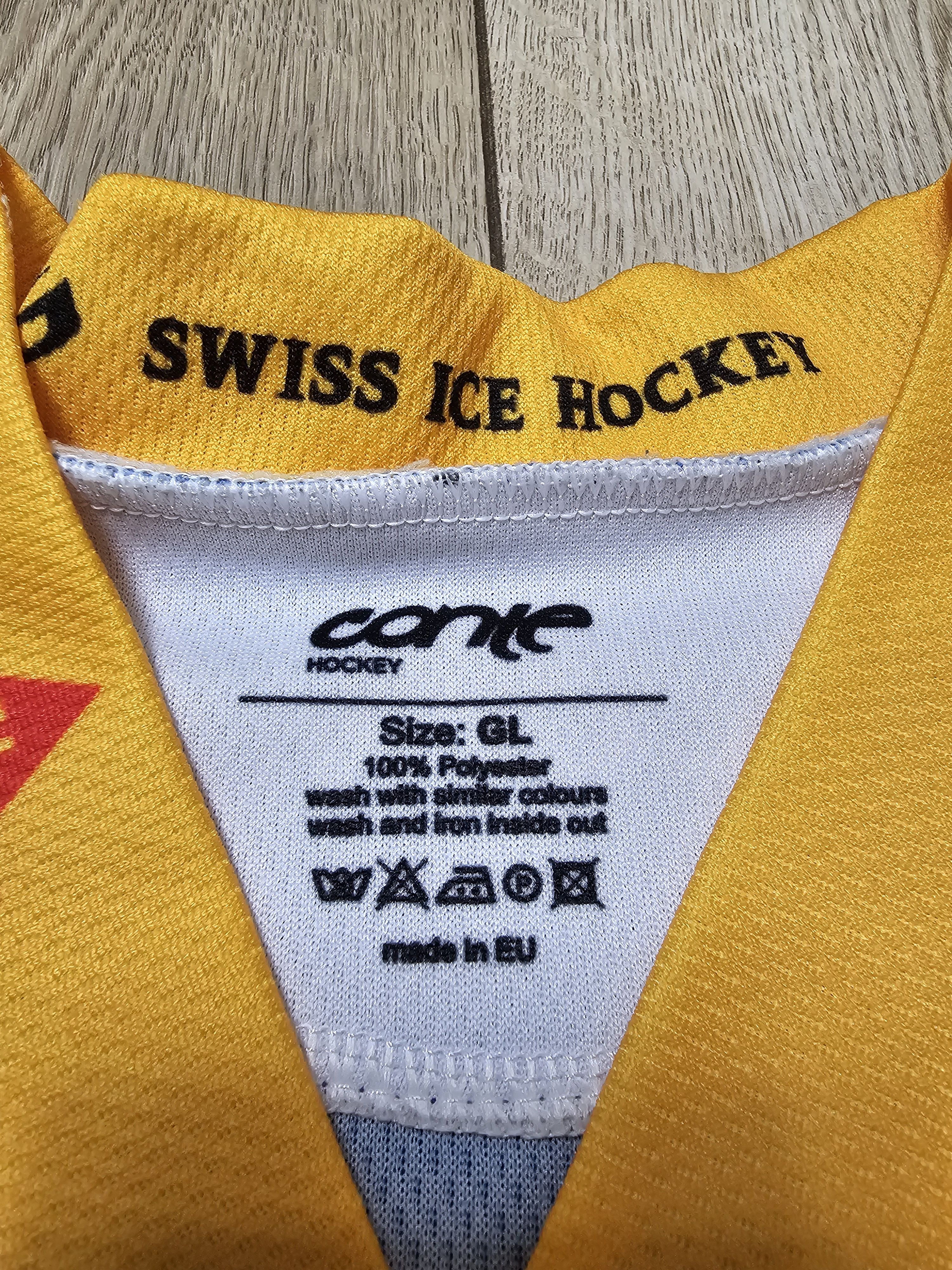Vintage EVZ HOCKEY JERSEY EV ZUG JERSEY 2023 SWITZERLAND HOCKEY ICE Size US XL / EU 56 / 4 - 9 Thumbnail