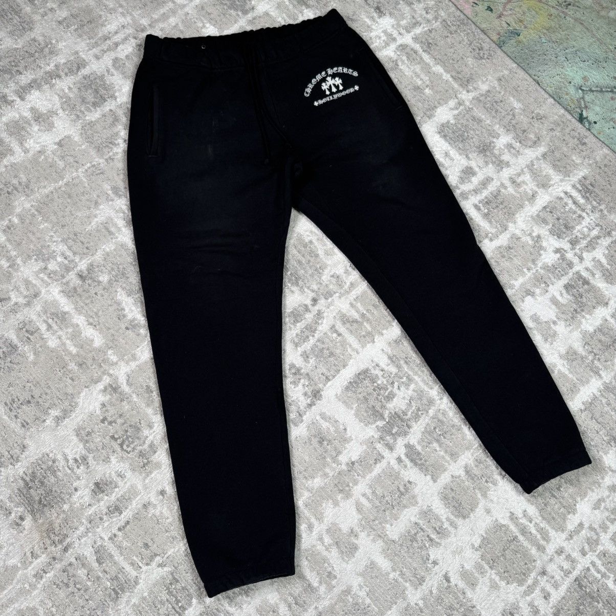 Chrome Hearts King taco triple cross embroidered sweatpants Size US 34 / EU 50 - 1 Thumbnail