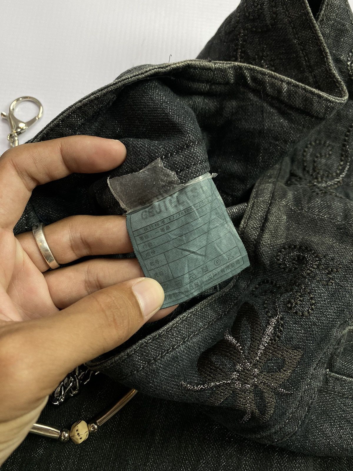 If Six Was Nine × Japanese Brand × Le Grande Bleu (L.G.B.) 2000s JOJO Flared Jean Size US 27 - 5 Thumbnail