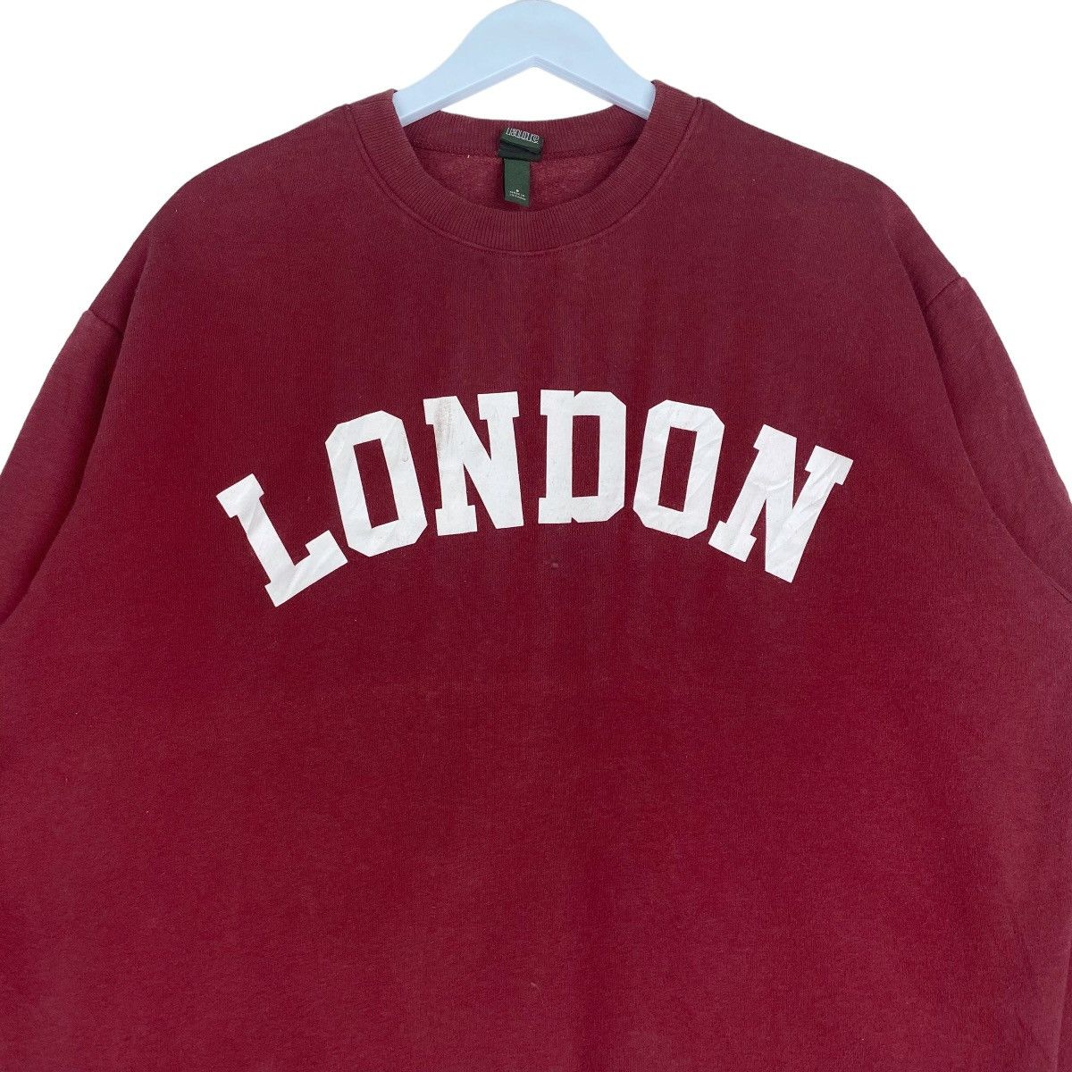 Designer × Vintage London Sweatshirt Crewneck Pullover Jumper Size US XL / EU 56 / 4 - 2 Thumbnail