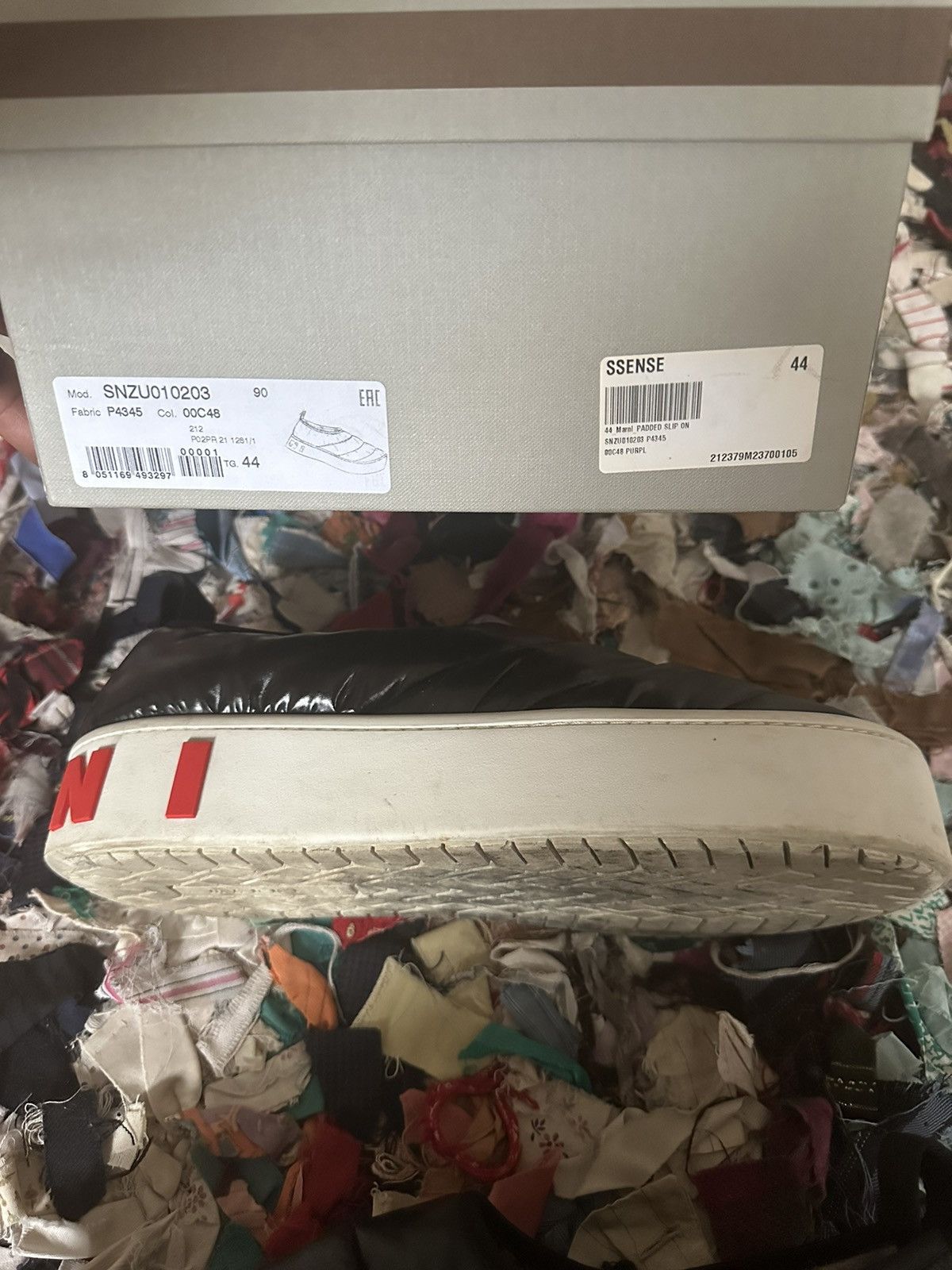 Marni Marni Puff Sneaker $790 Retail Size US 11 / EU 44 - 7 Thumbnail