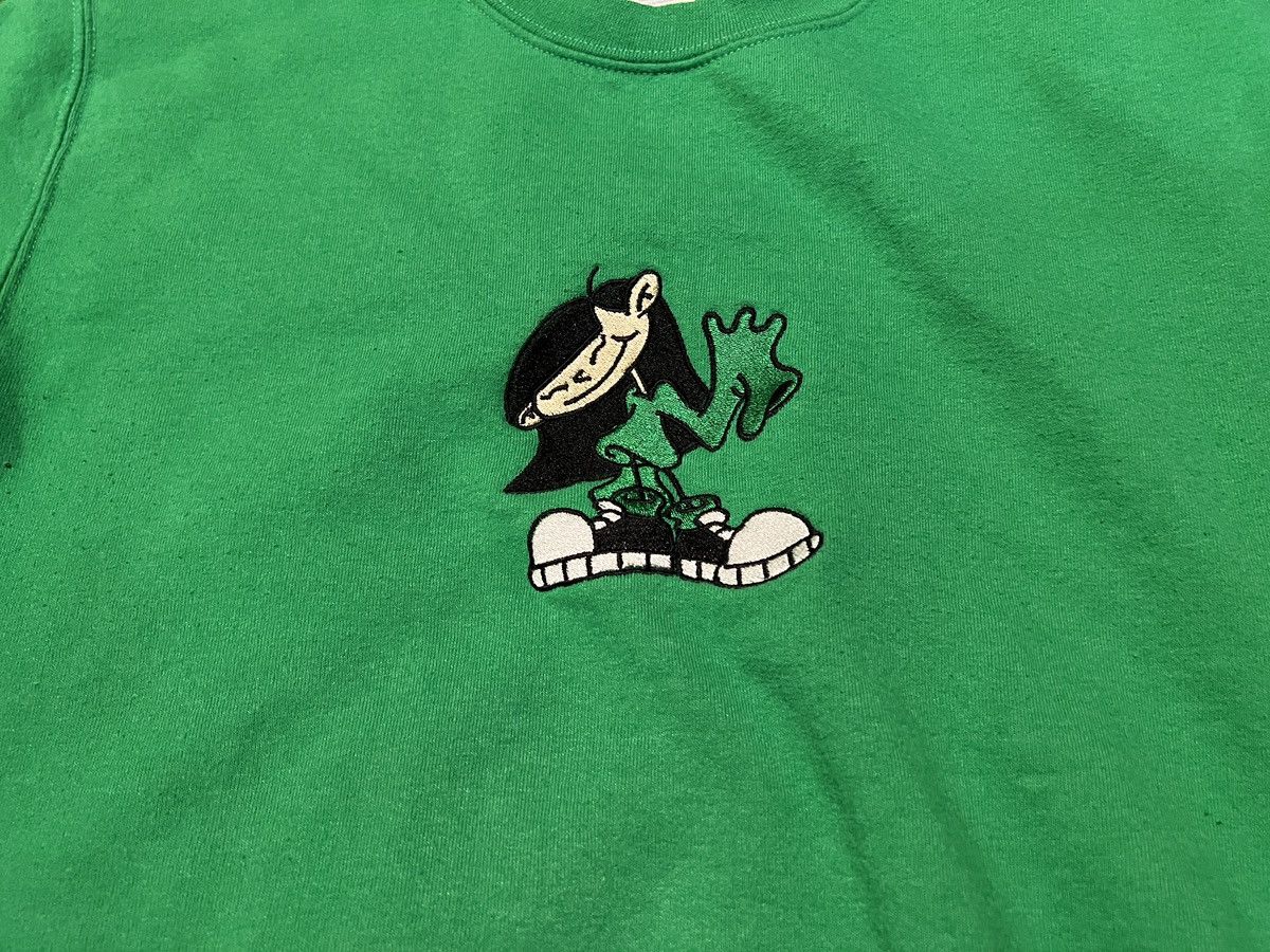 Cartoon Network × Gildan Green Sweater: Kids Next Door- Number 3 Size US S / EU 44-46 / 1 - 2 Thumbnail
