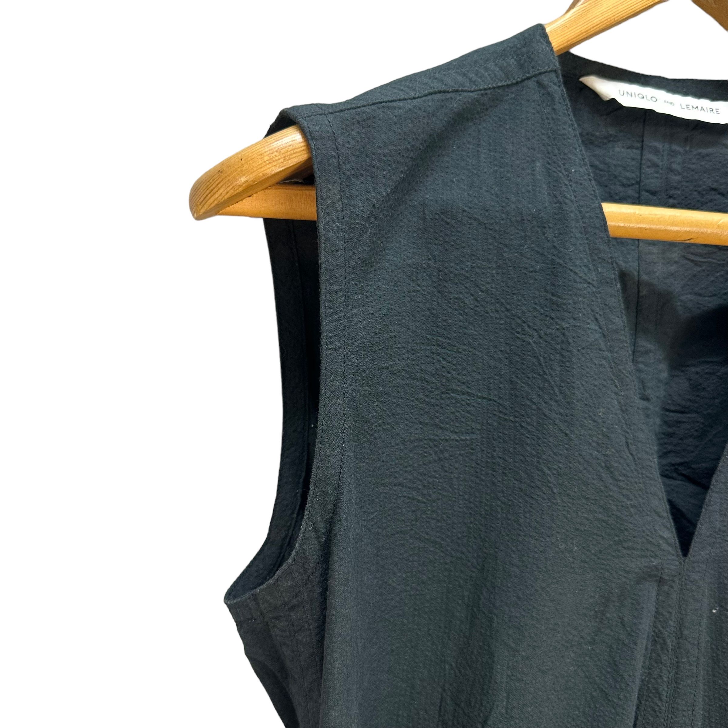 Lemaire × Uniqlo UNIQLO AND LEMAIRE DRESS #7887-188 Size L / US 10 / IT 46 - 6 Thumbnail